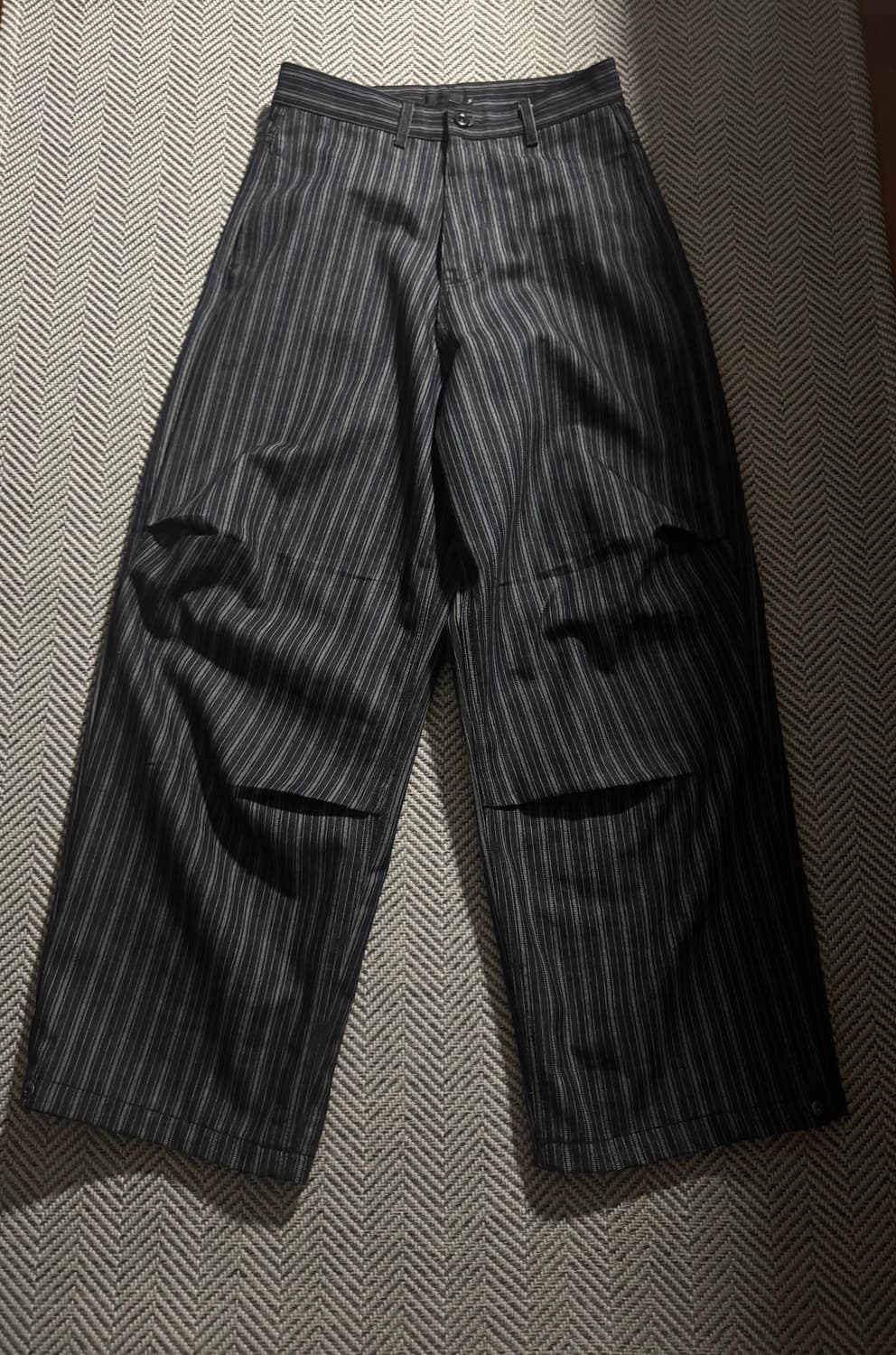 스트라이프 팬츠 상품이미지1