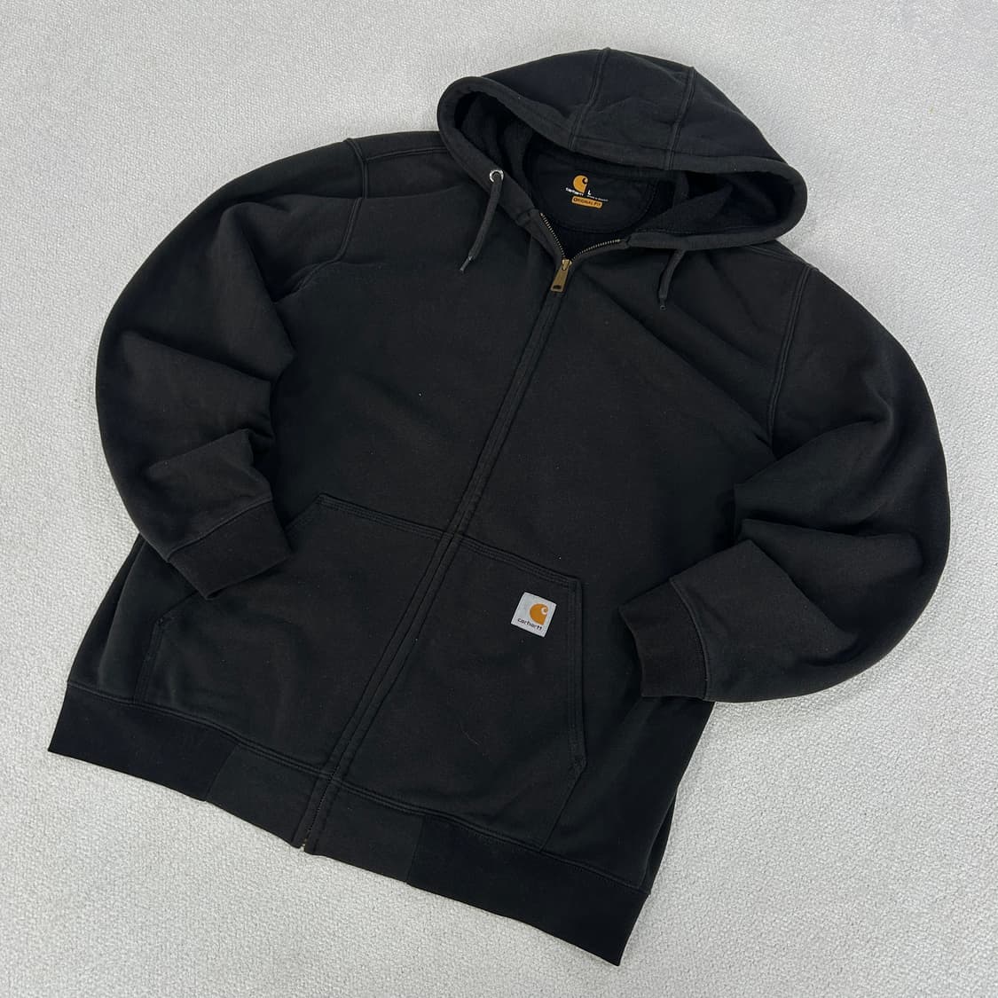 칼하트 블랙 후드집업 L사이즈 상품이미지1