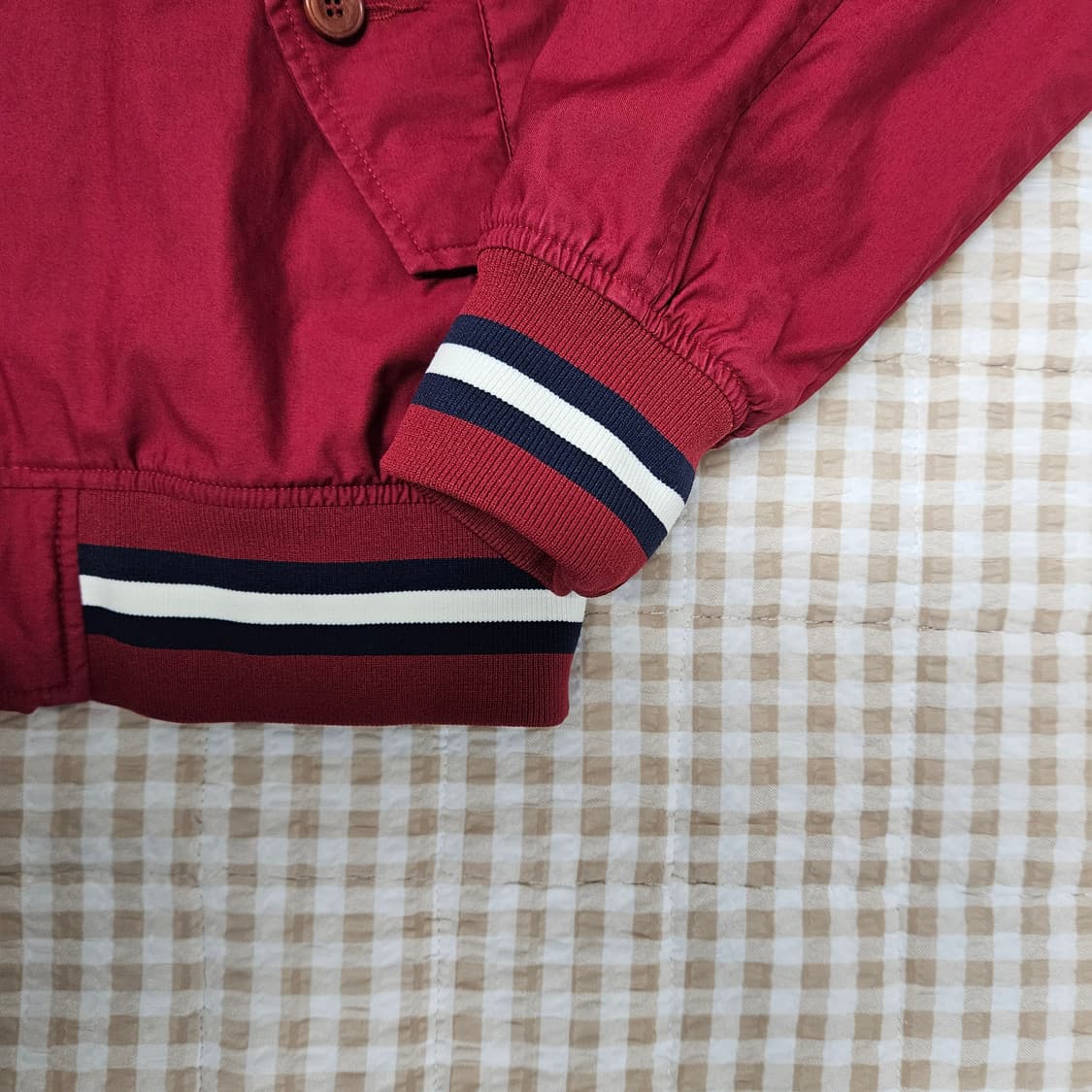 프레드페리 기모 집업점퍼 남자100 상품이미지4