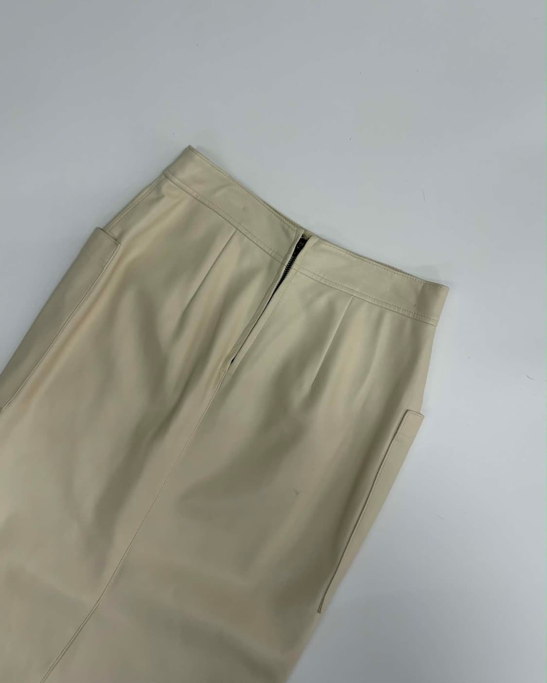 [61/90] 타임 TIME 한섬 포스트모던 2021년 신형 레더 롱스커 상품이미지5