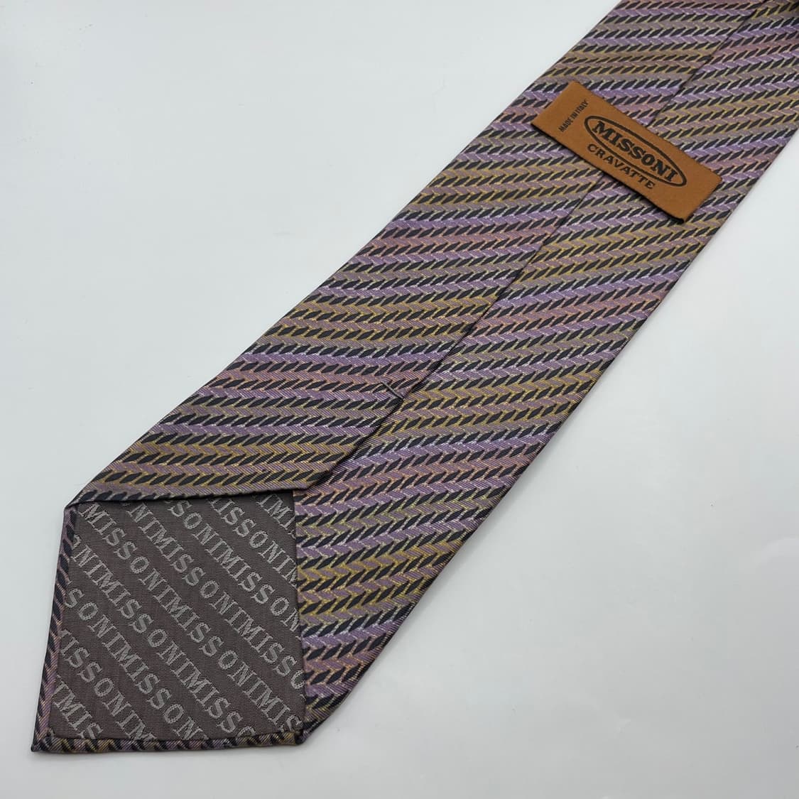 73) (MISSONI) 미쏘니 패턴 넥타이 상품이미지2