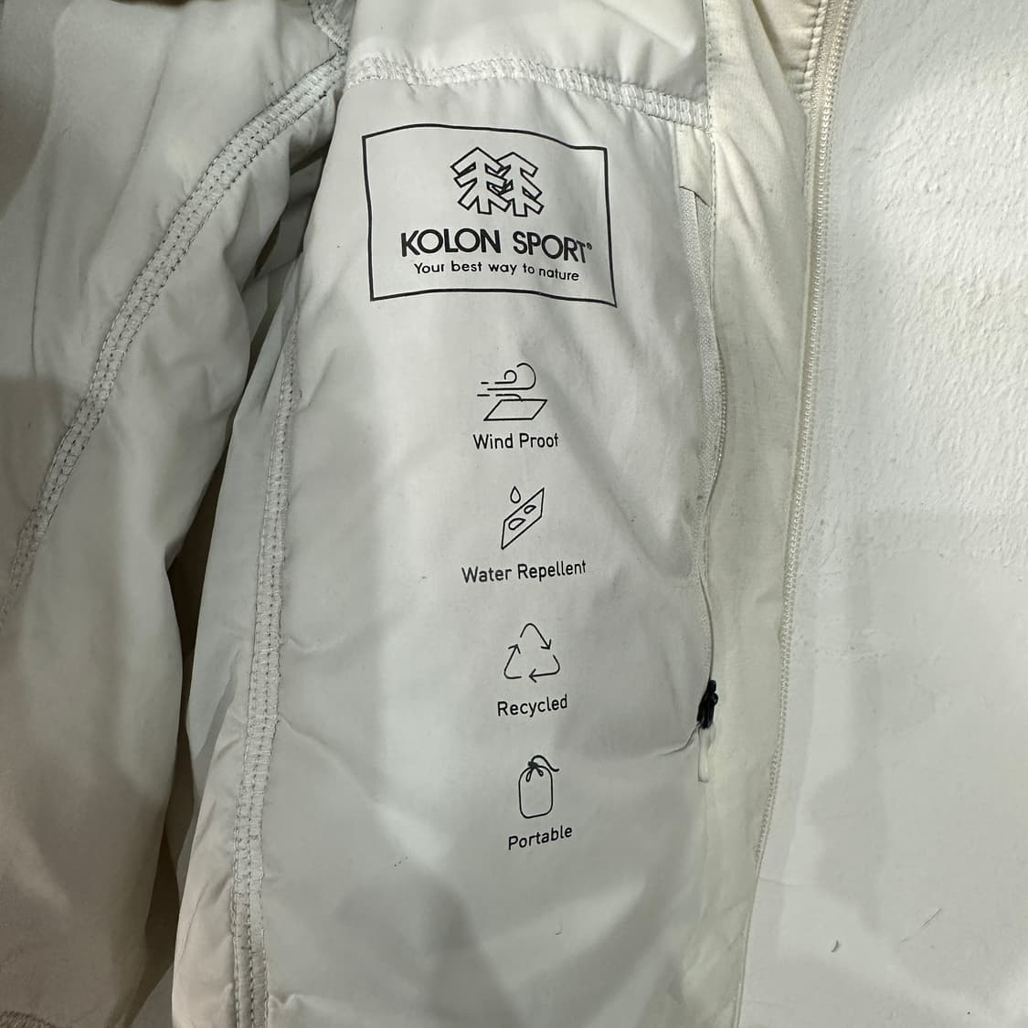 코오롱스포츠 퍼텍스 프리마로프트 패딩자켓 XL 상품이미지7