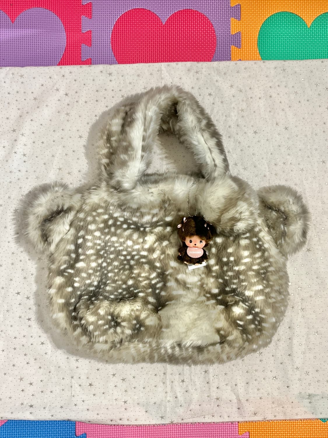 밤비 곰돌이 퍼 핸드백 🧸 상품이미지5