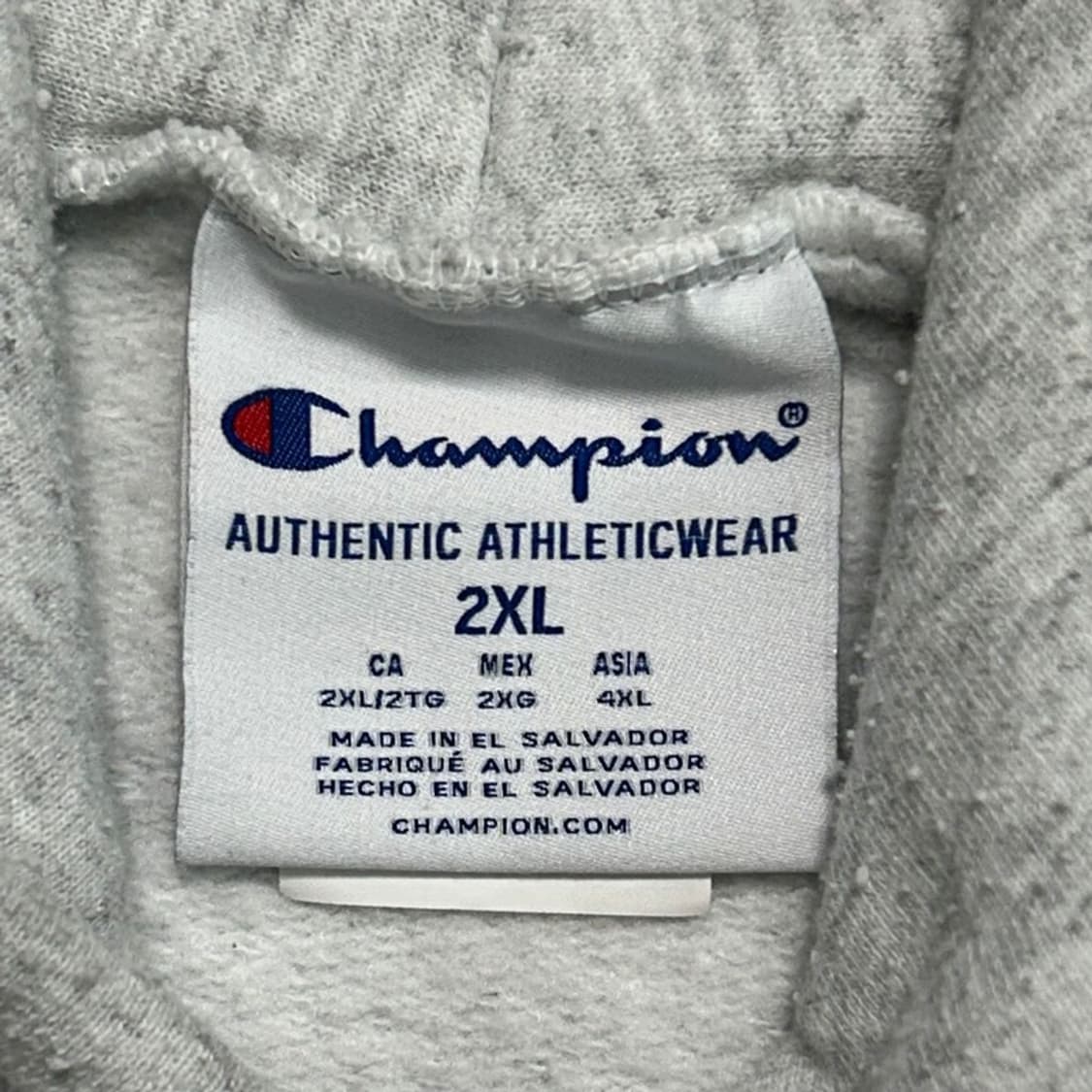 챔피온 아이보리 후드티 2XL 상품이미지4
