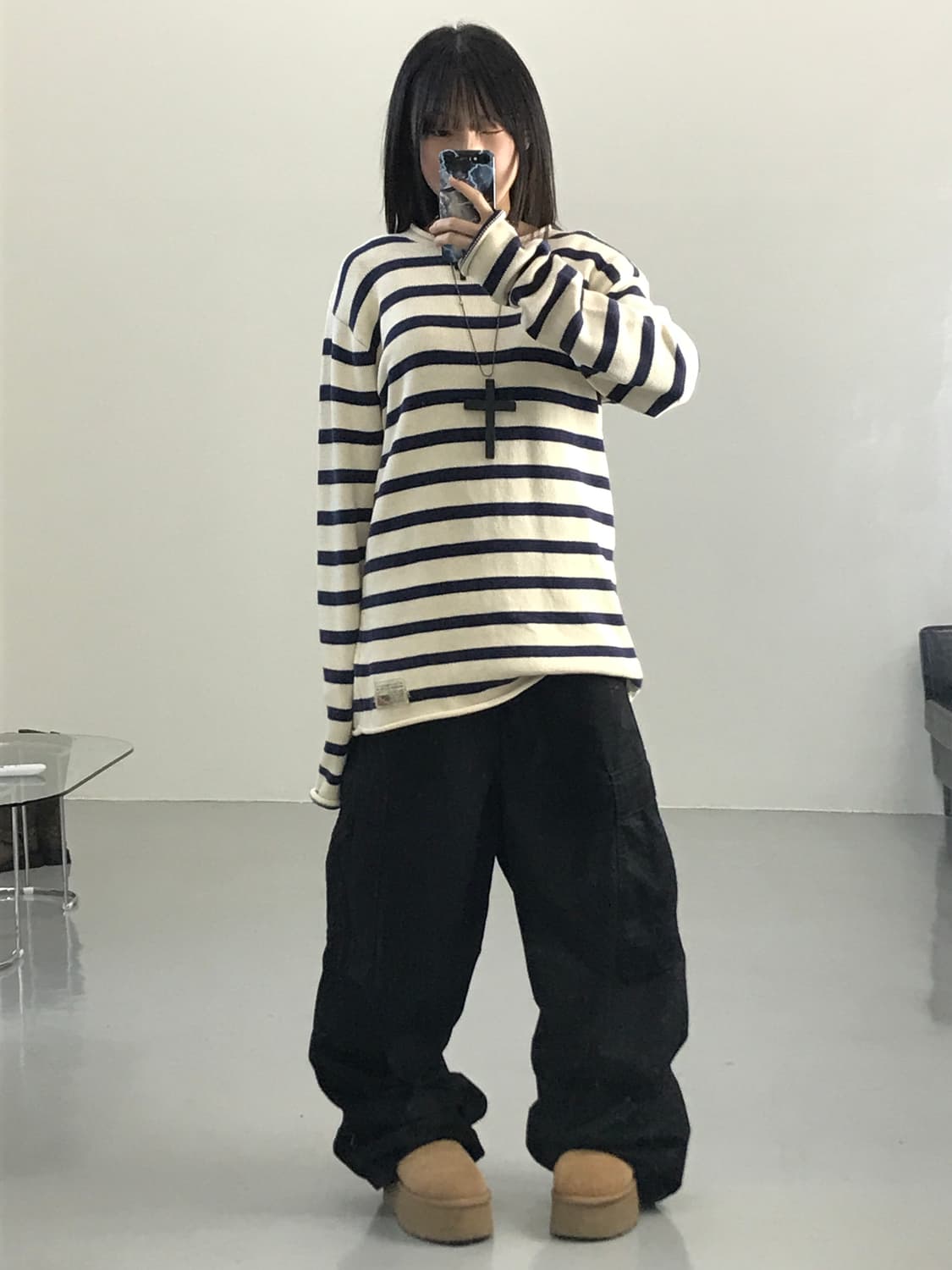 폴로진스 스트라이프 니트 상품이미지2