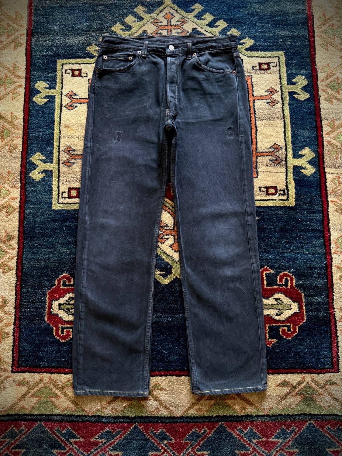 90s USA Levi's Faded Black 501-0115 상품이미지1