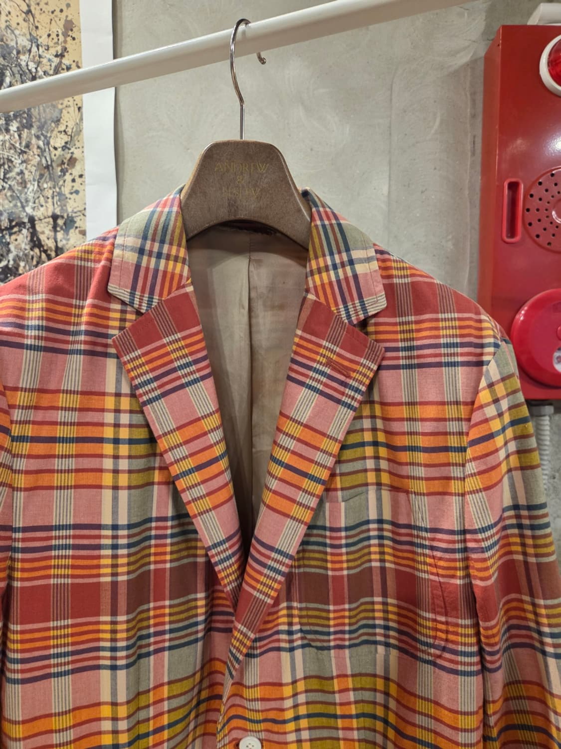 폴로랄프로렌 마드라스 자켓 상품이미지2