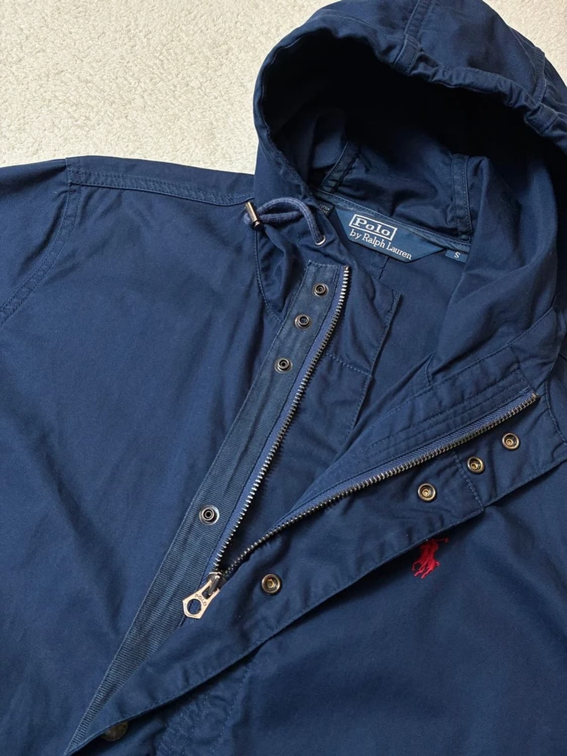 폴로 랄프로렌 00's 가먼트 다잉 후디 자켓 PN6906 상품이미지4