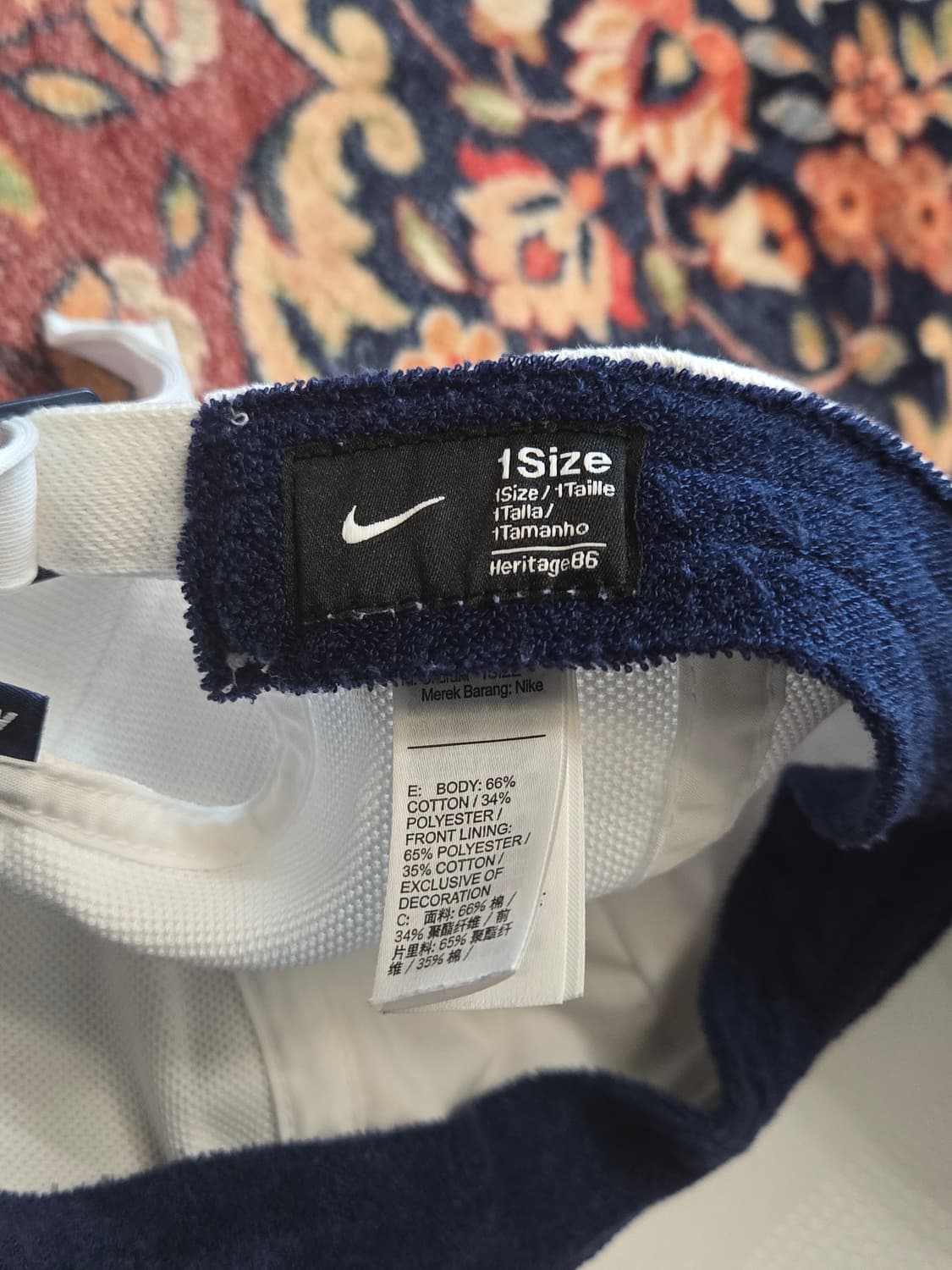 나이키 코트 헤리티지 86 테니스캡 화이트 상품이미지8