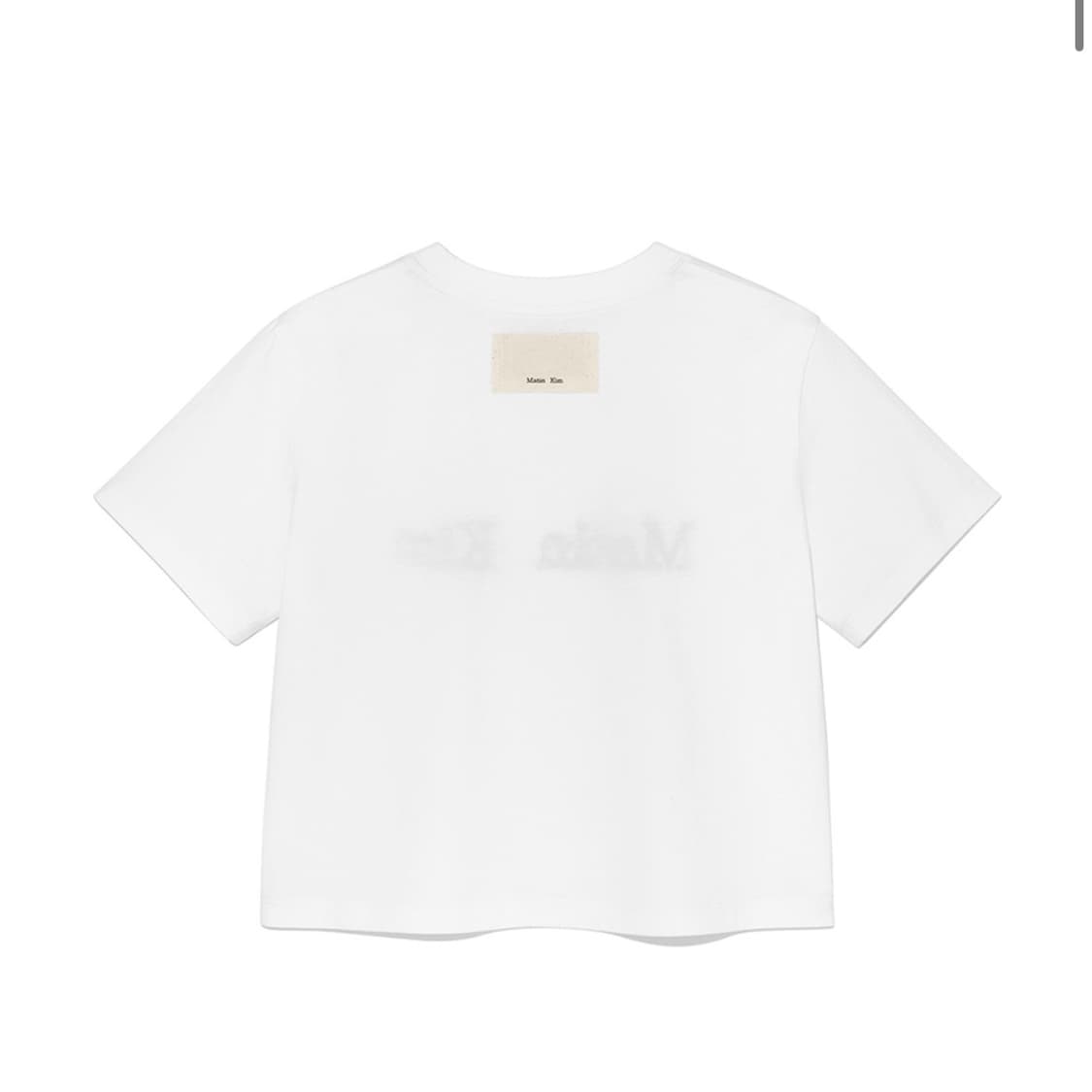마뗑킴 로고 반팔티 새상품 상품이미지2