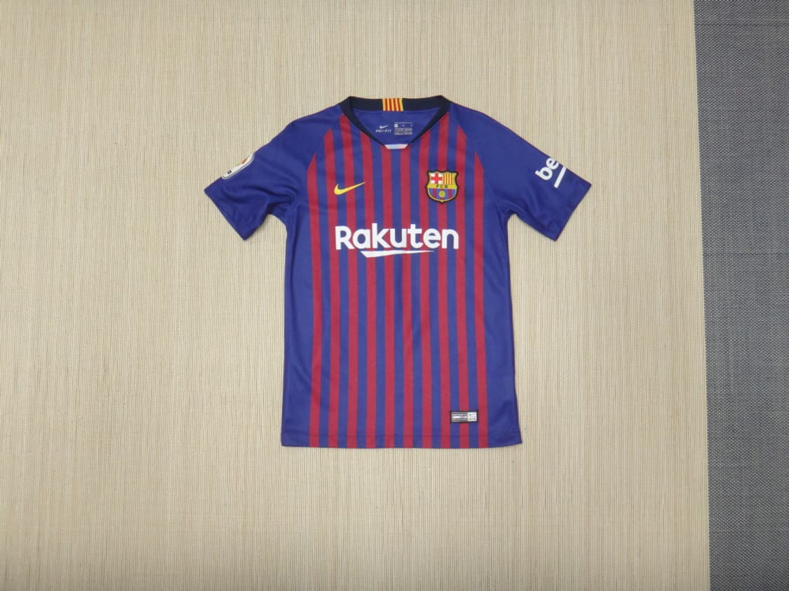 (10-12세) Nike JR FC Barcelona Home MESSI 상품이미지2