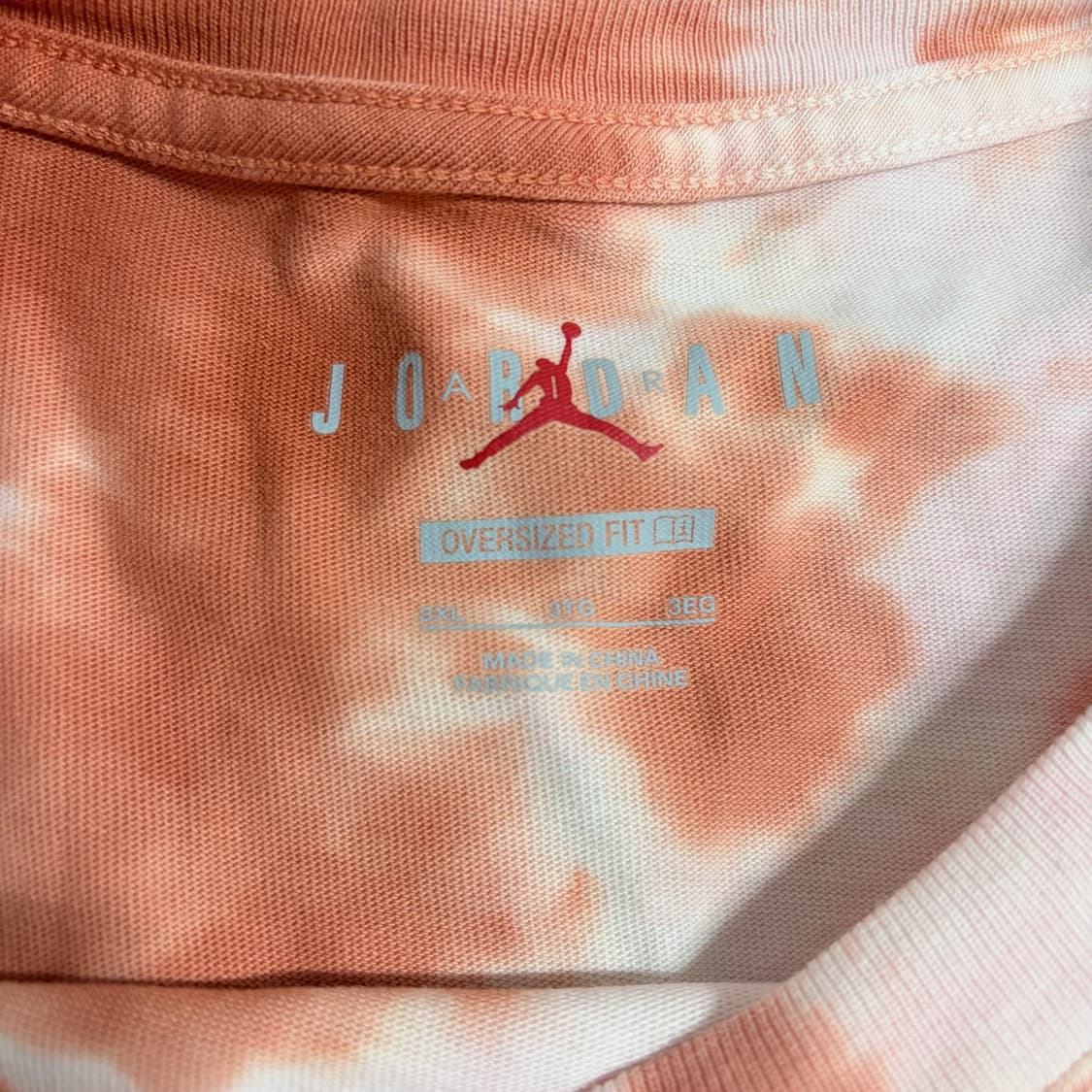 나이키 조던 오버사이즈 그래픽 티셔츠 상품이미지4