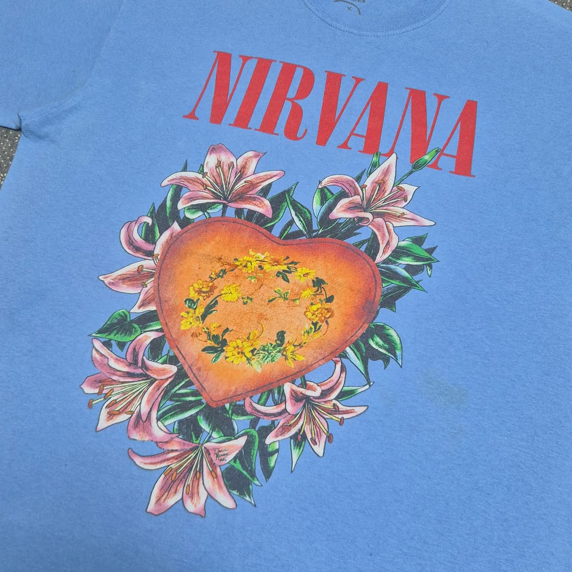 [M] 너바나 오피셜 티셔츠  -604 상품이미지2