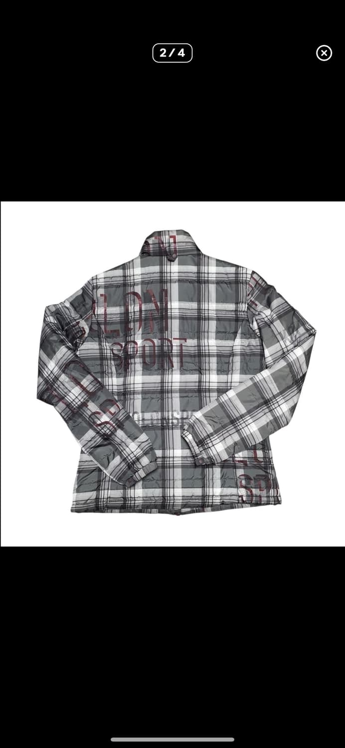  (바배) 코오롱 스포츠 체크 경량 패딩 상품이미지2