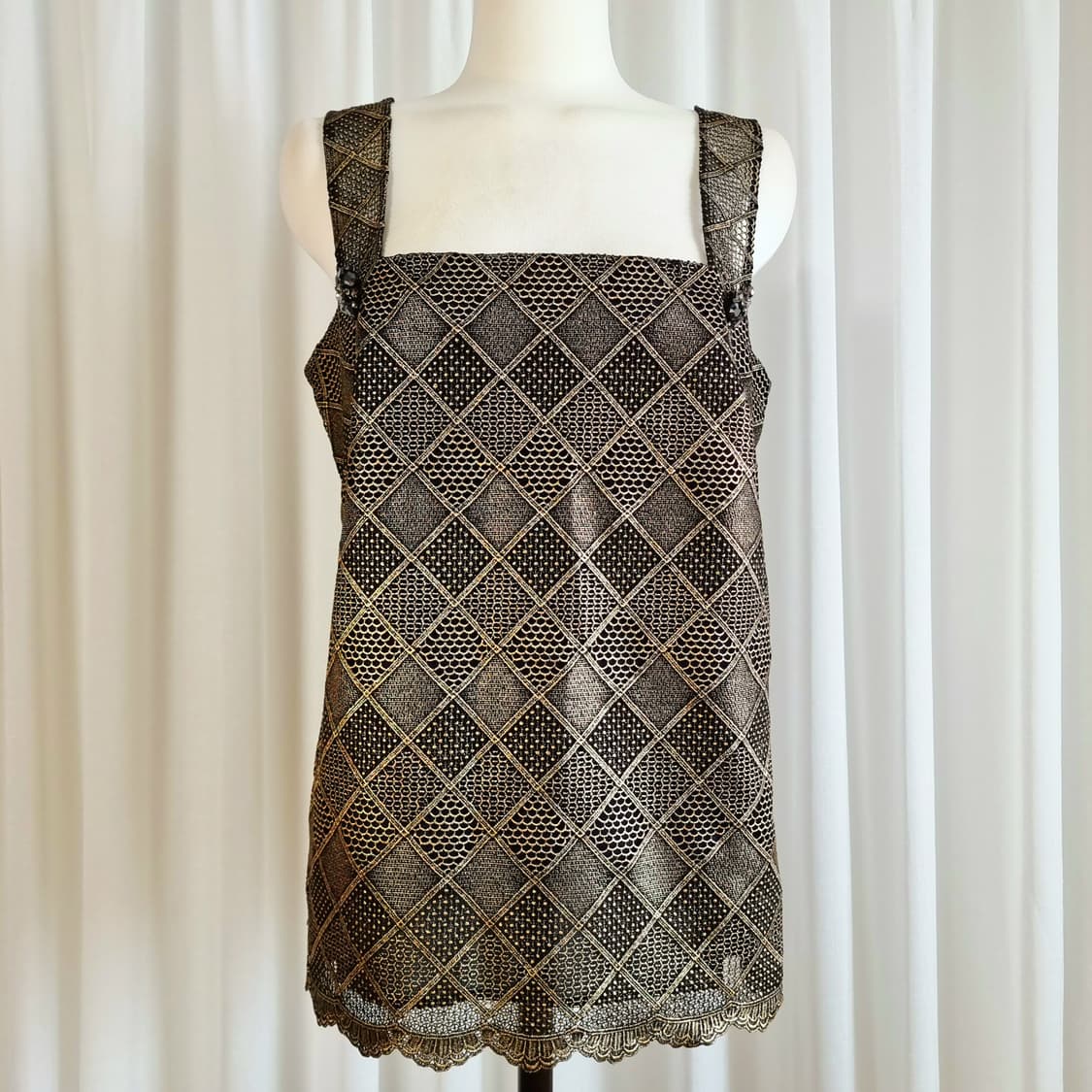 센죤 St.John 센존 금사 쓰리피스 셋업 (55)새상품/구매200중반 상품이미지7