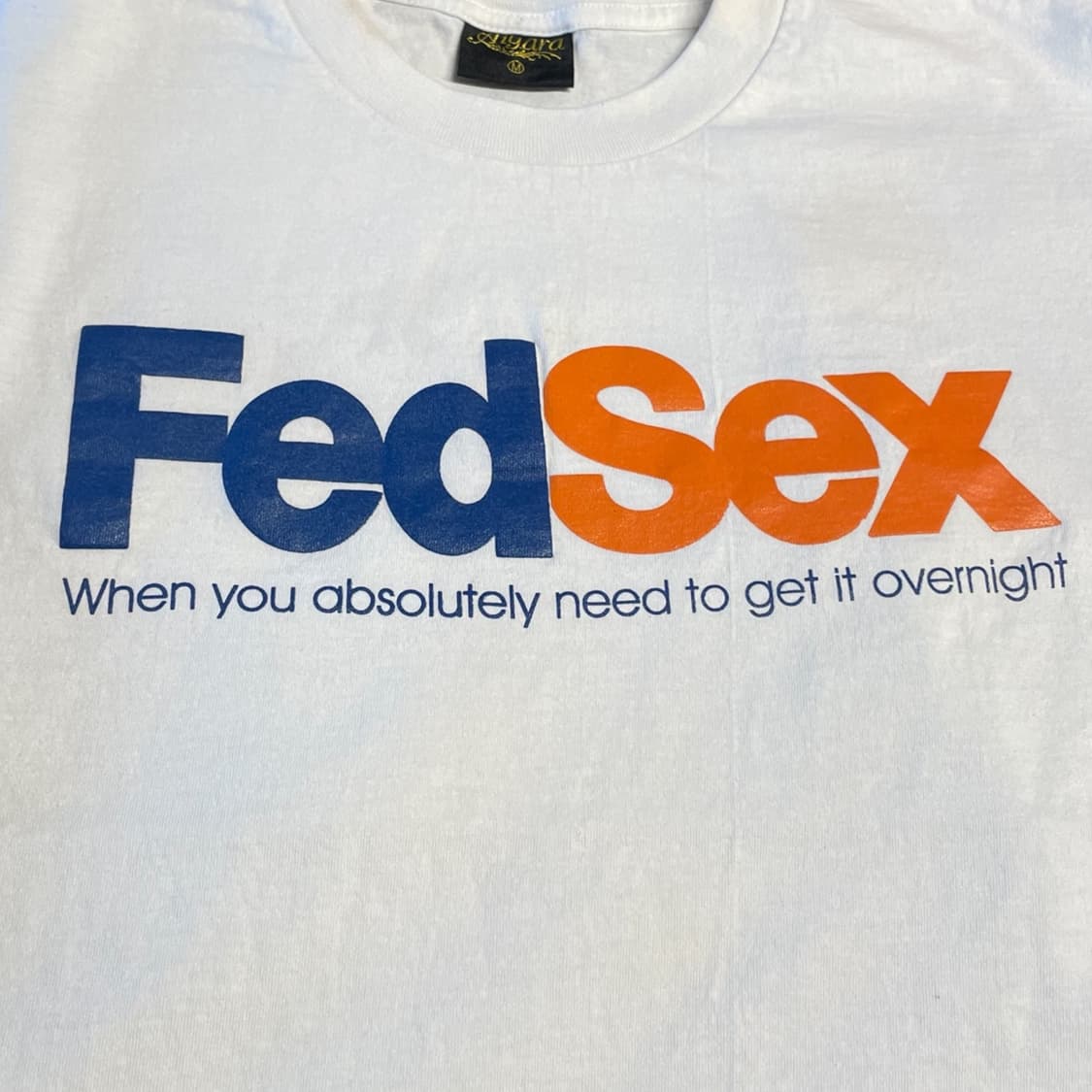 M)Vintage FedEx 유머 티셔츠 상품이미지2