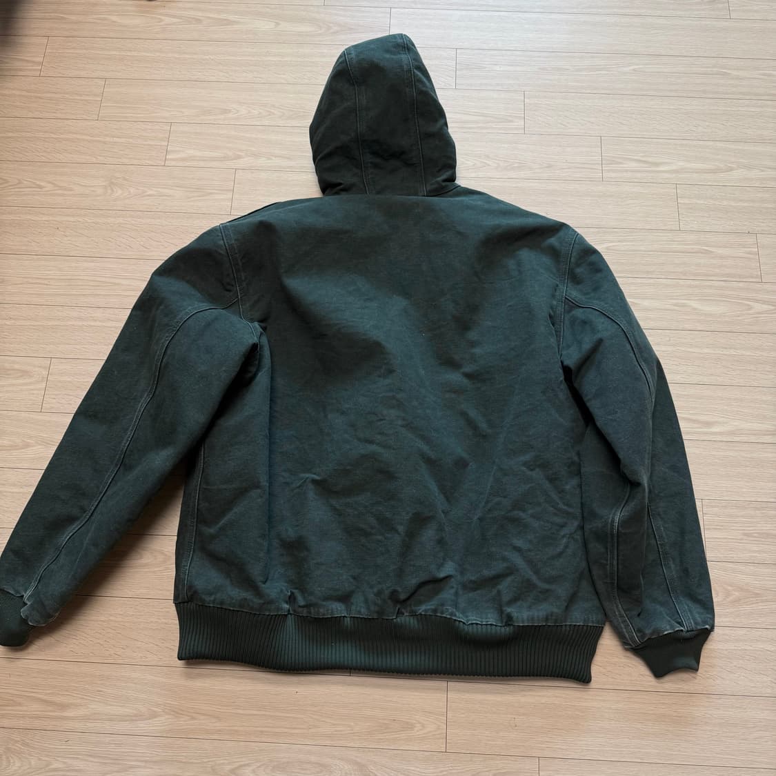 XXL) 빈티지 칼하트 액티브 자켓 모스그린 팝니다 상품이미지3