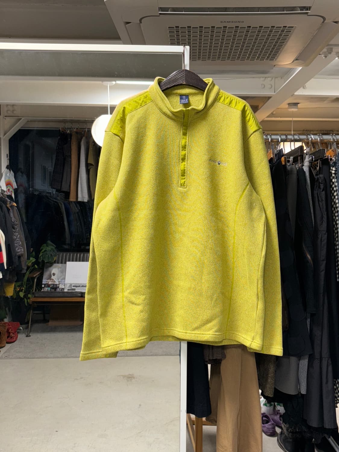 몽벨 플리스 하프집업 상품이미지1