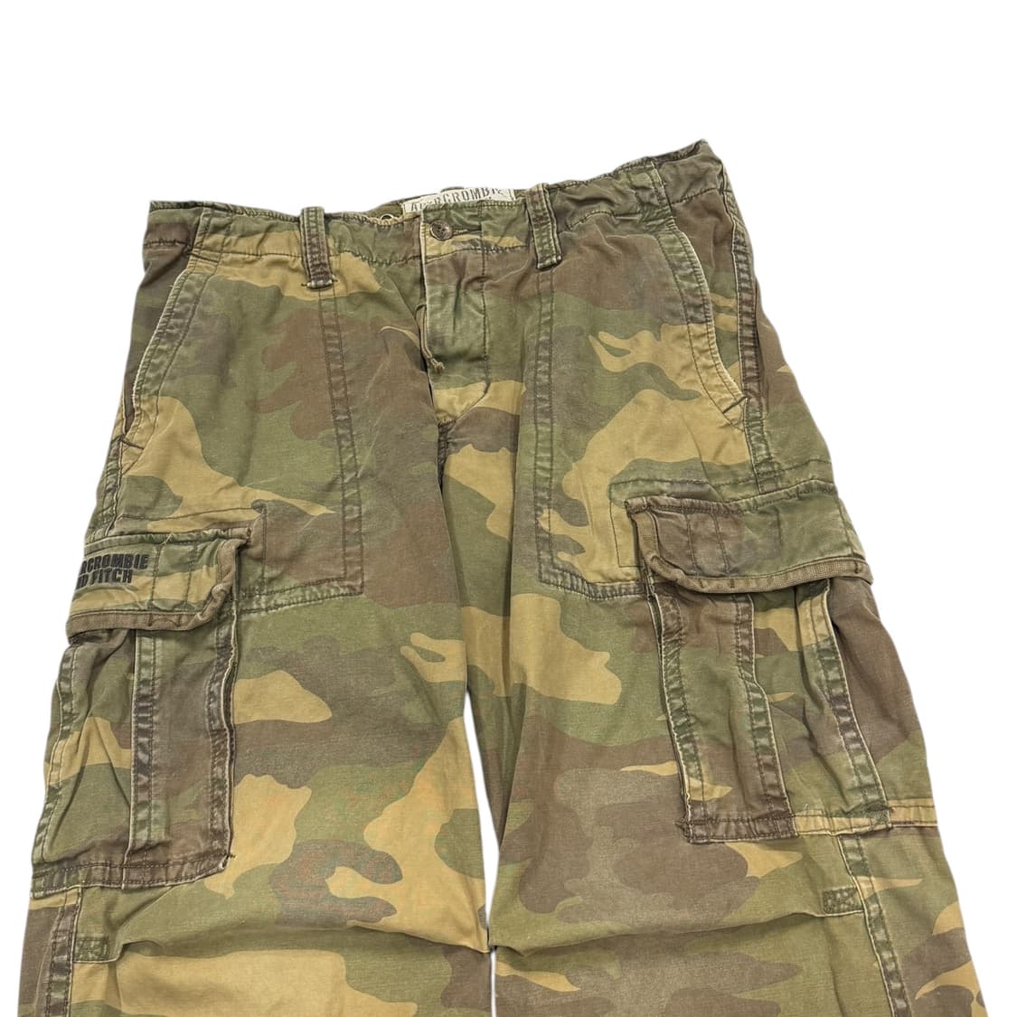 아베크롬비 빈티지 Y2K 밀리터리 카모 카고팬츠 바지 L 상품이미지2