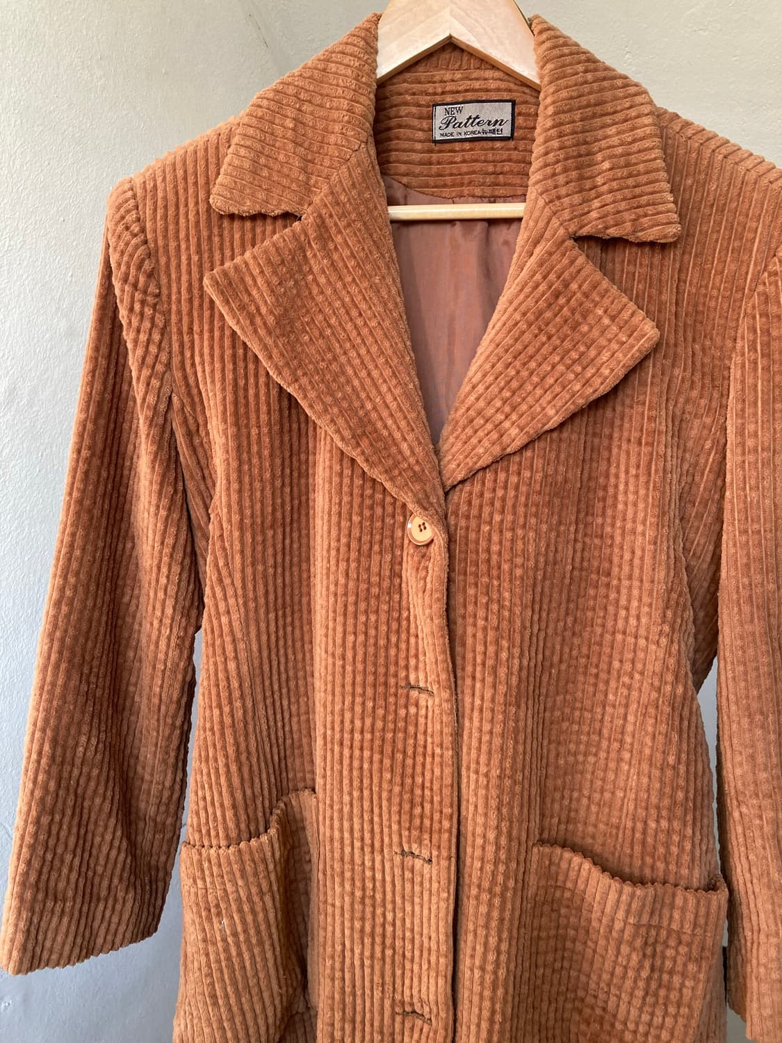 빈티지 골덴 롱자켓 상품이미지2