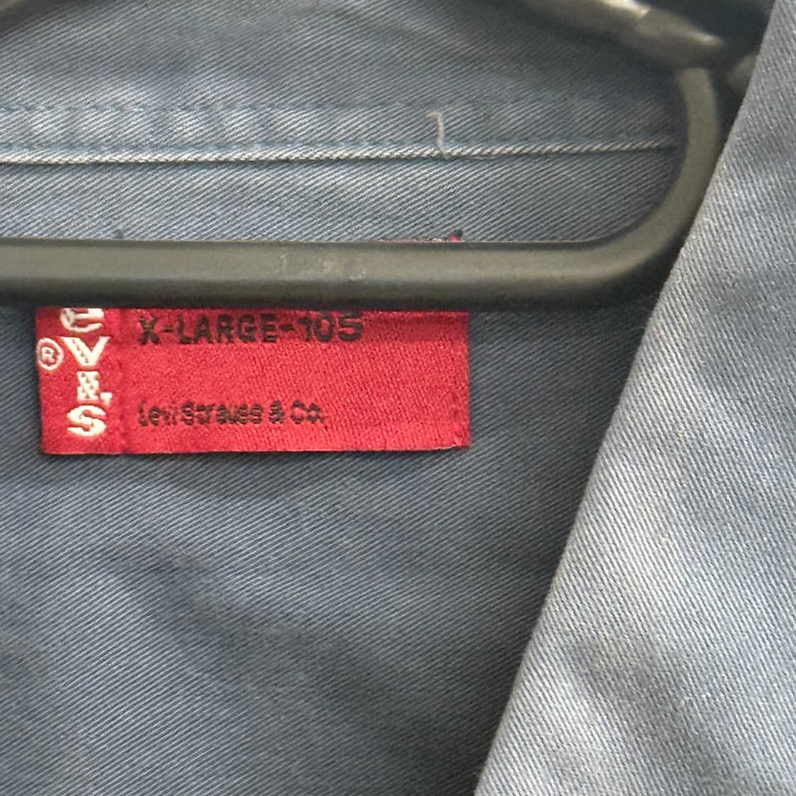 리바이스 레드탭 블루 셔츠 자켓 (105) 상품이미지2