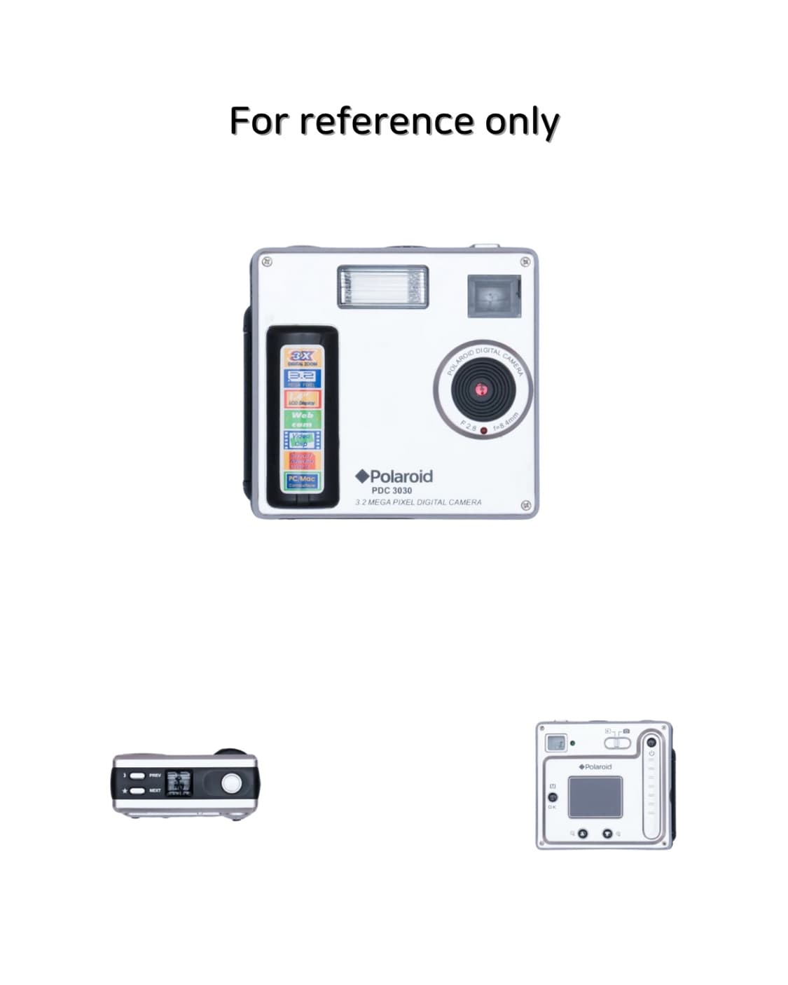 Polaroid PDC-3030 폴라로이드 빈티지 디지털카메라 디카 상품이미지6