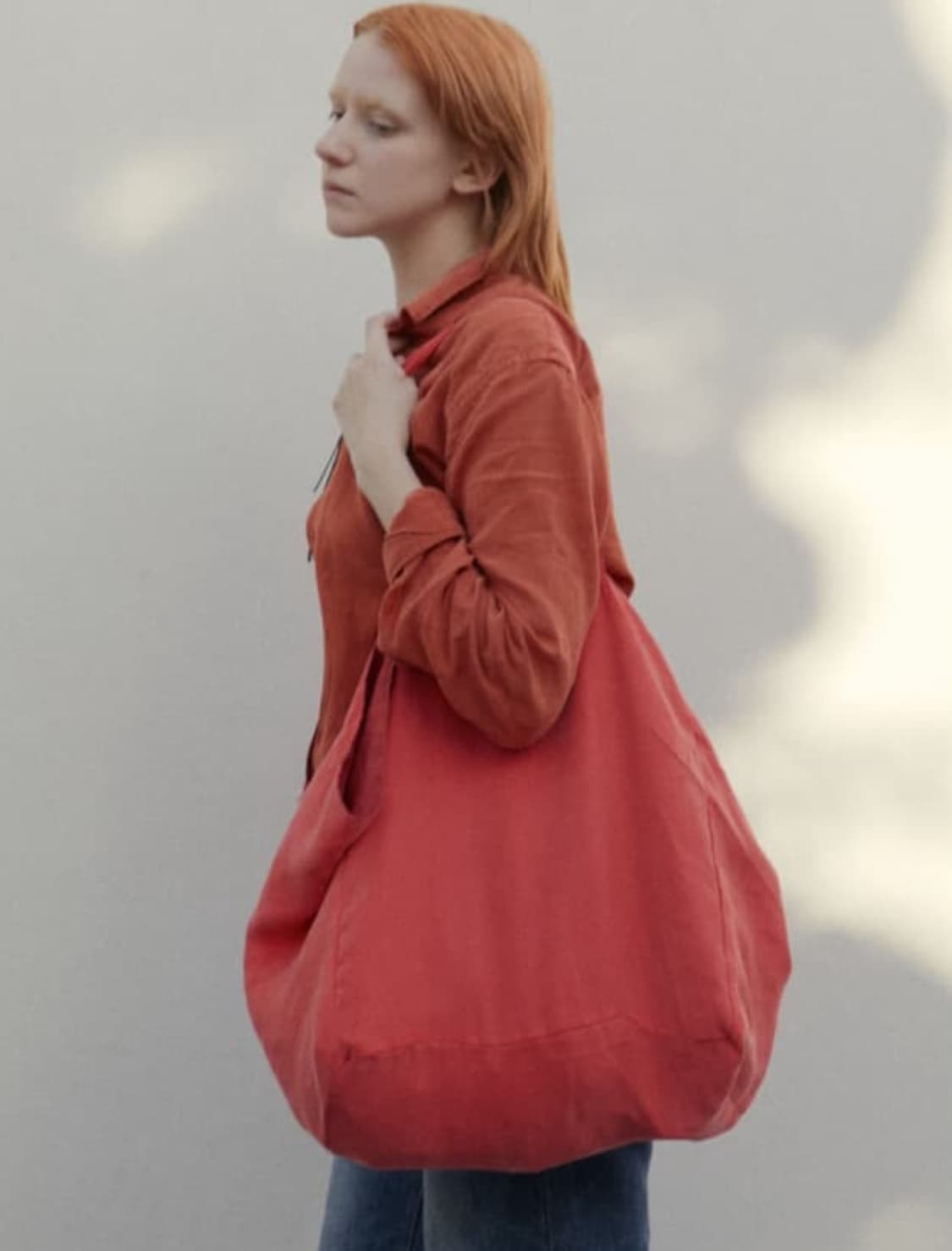 머듈 라운지백 레드 상품이미지1