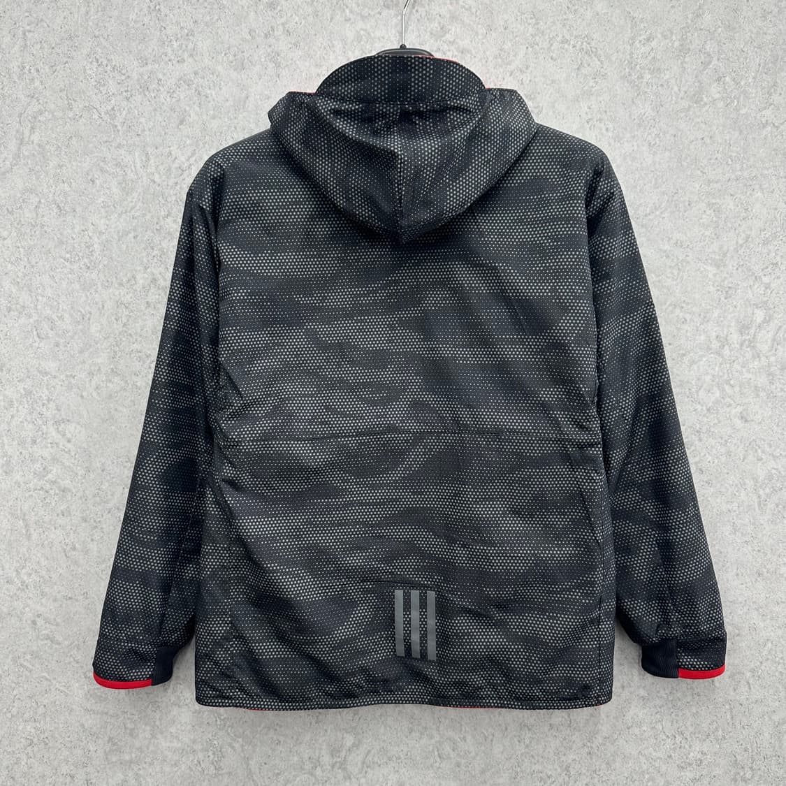 95 아디다스 남자 양면 리버서블 후드집업 상품이미지3