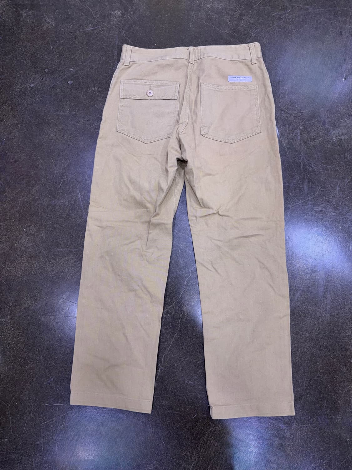 유니폼브릿지 퍼티그팬츠 베이지 M 상품이미지2