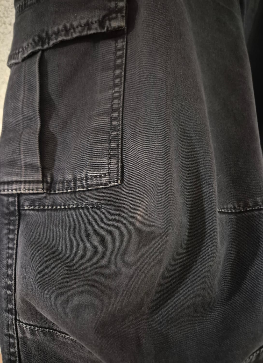 [XL]빠니깔레 이태리 가먼트다잉 카고팬츠 바지 상품이미지4