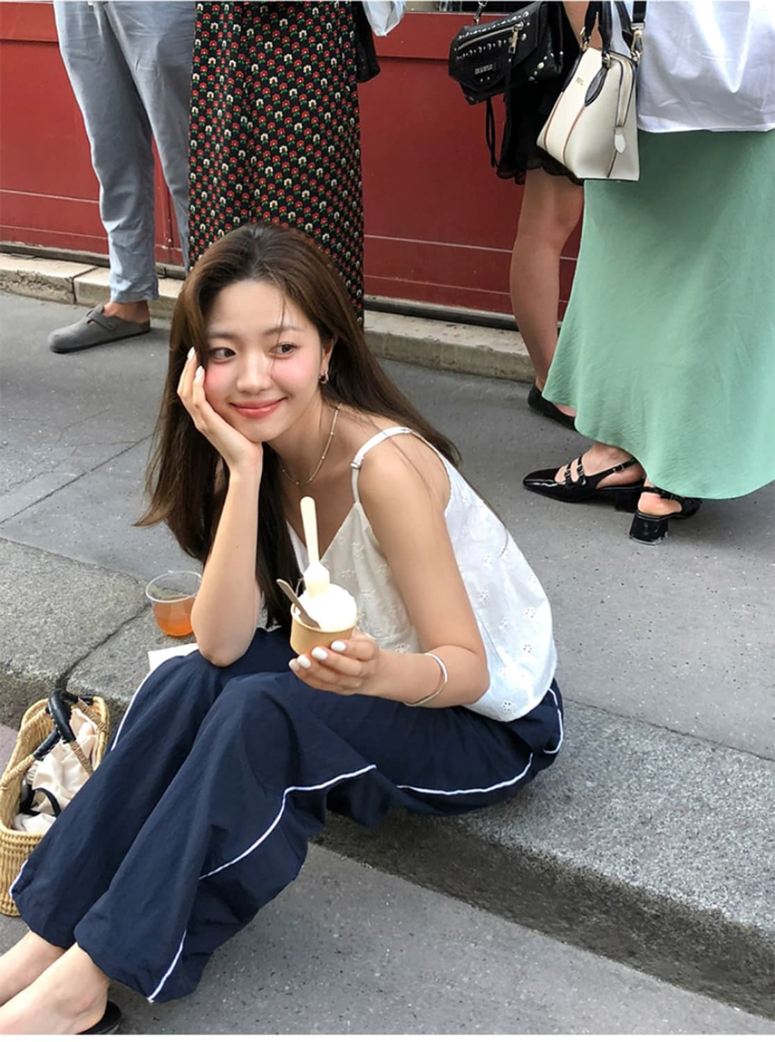 가내스라 톰 나일론 트랙팬츠 썸머 상품이미지3