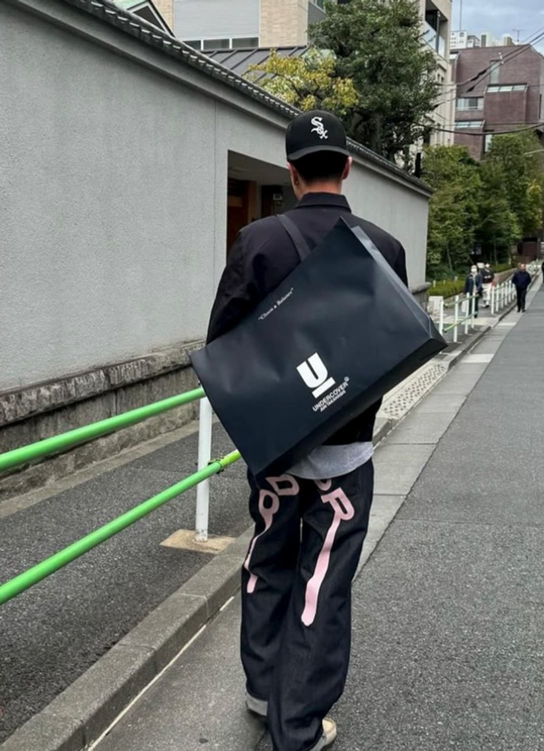 르세라핌 은채 착용) Odor logo drop pants (pk)  상품이미지4