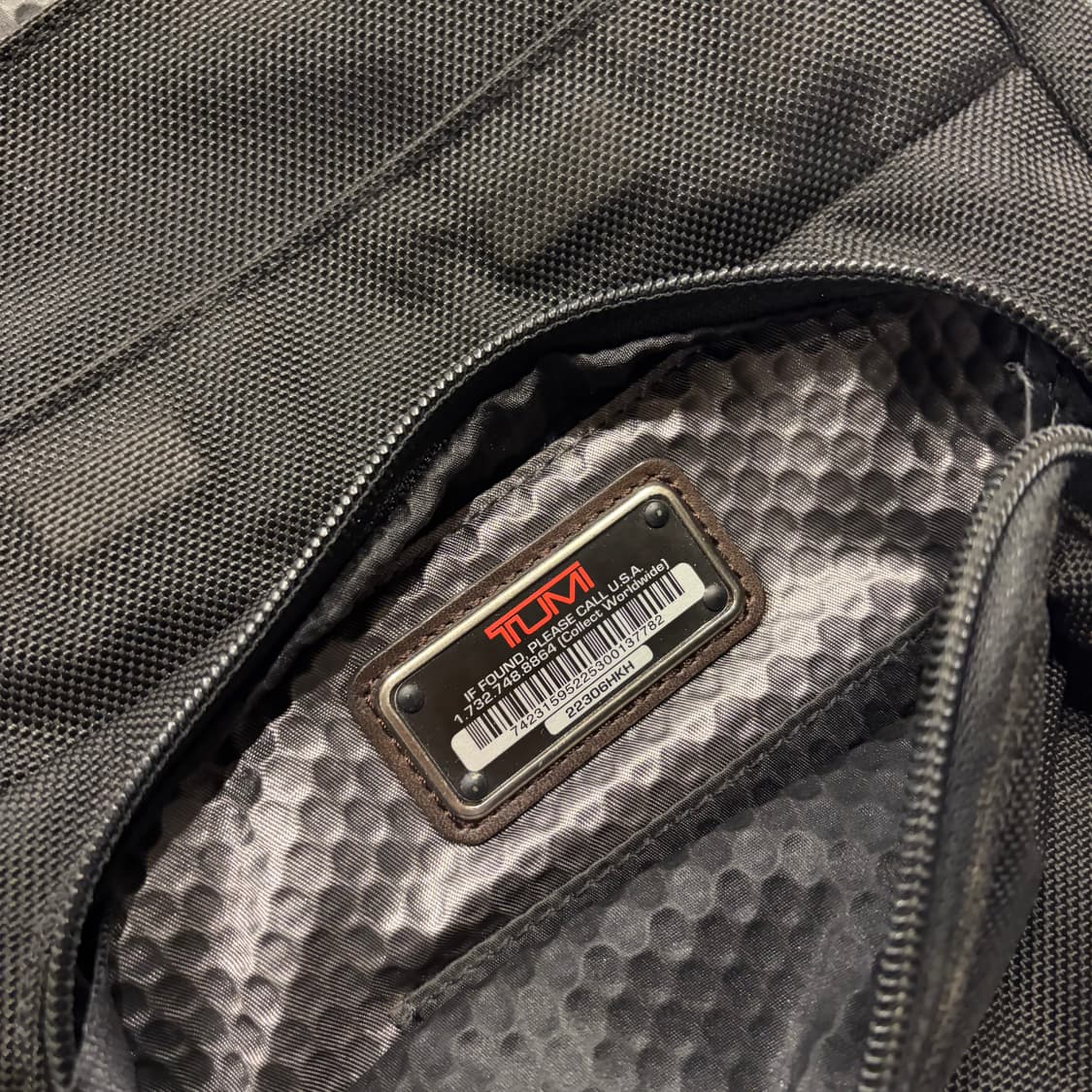 TUMI 투미 알파 블랙 크로스백 브라운 상품이미지5