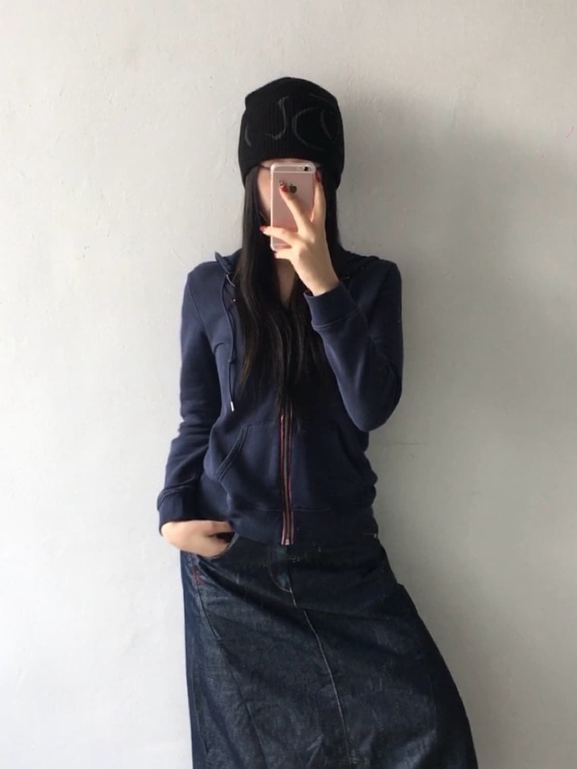 타미힐피거 로고 후드집업 상품이미지1