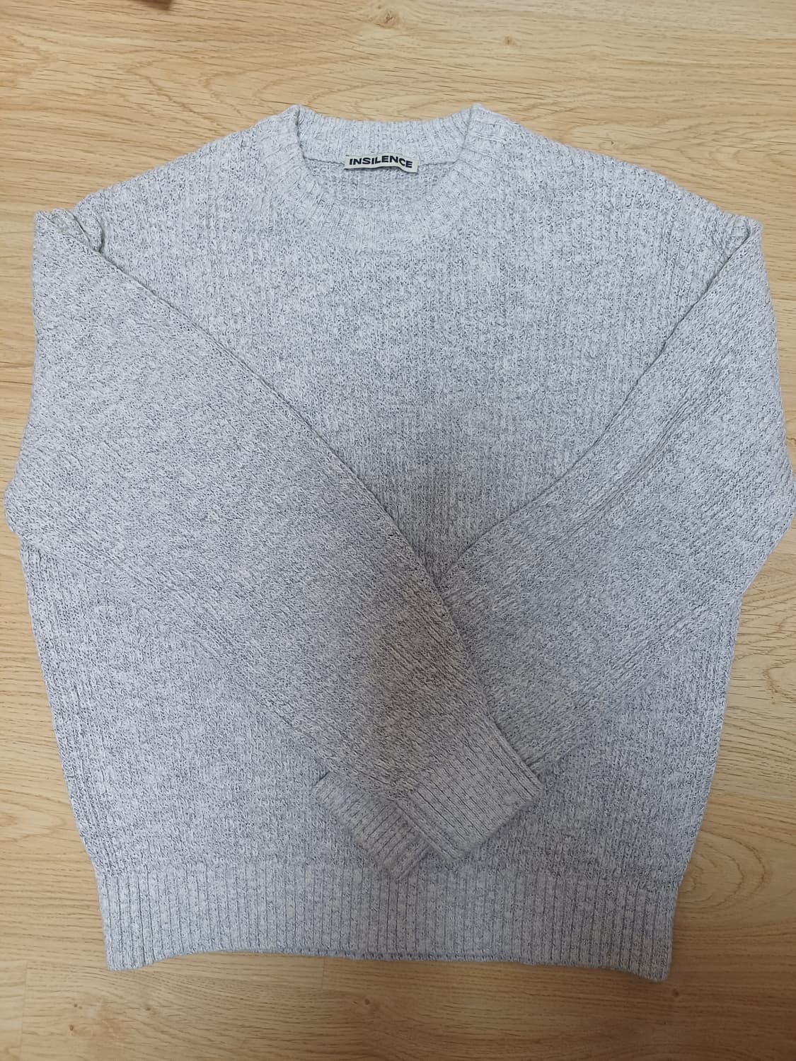 인사일런스 / 헤이즈 믹스드 니트 스모크 그레이 / S 상품이미지6