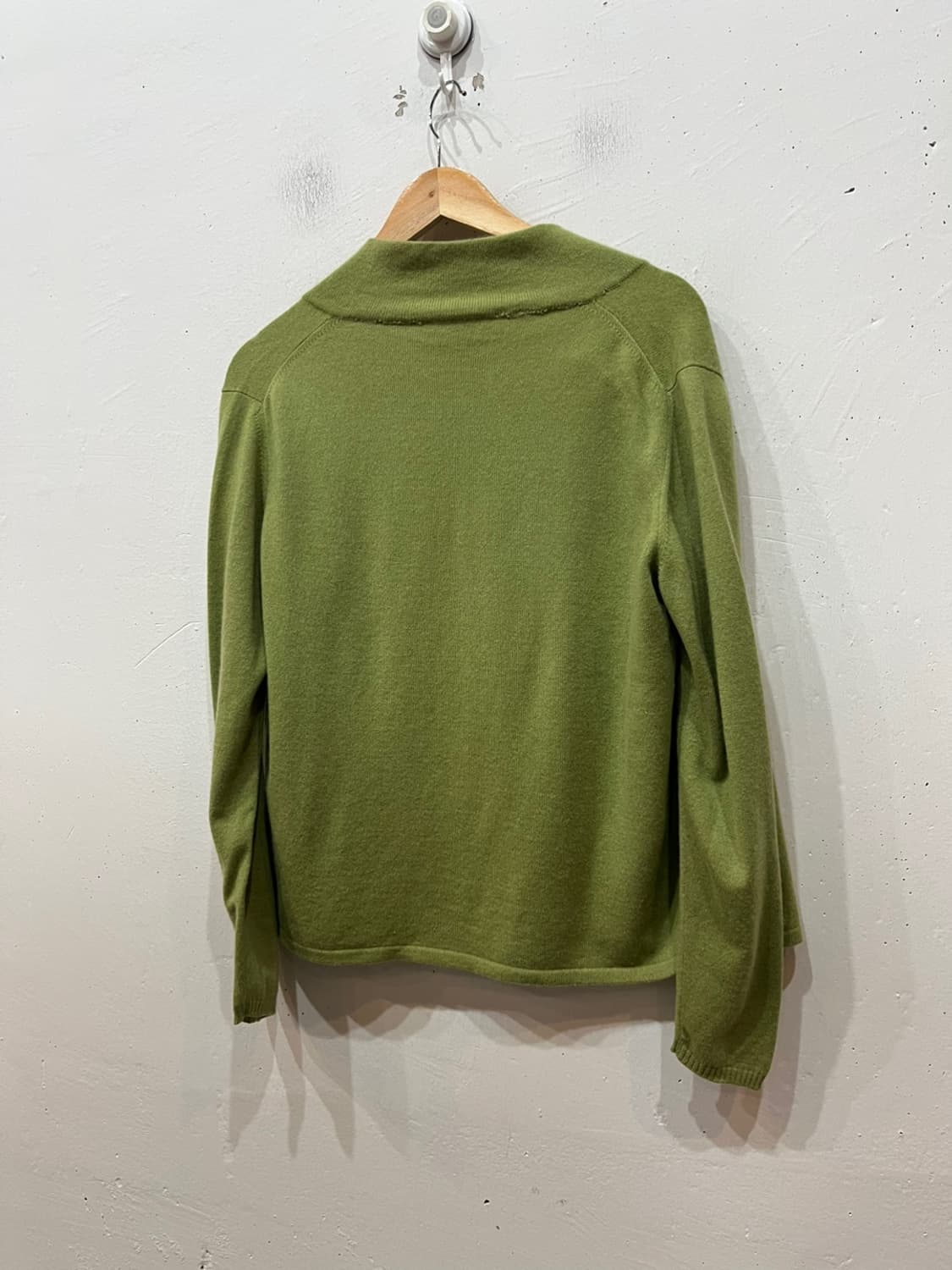 Made in ITALY 캐시미어100% 니트집업 우먼즈 상품이미지6