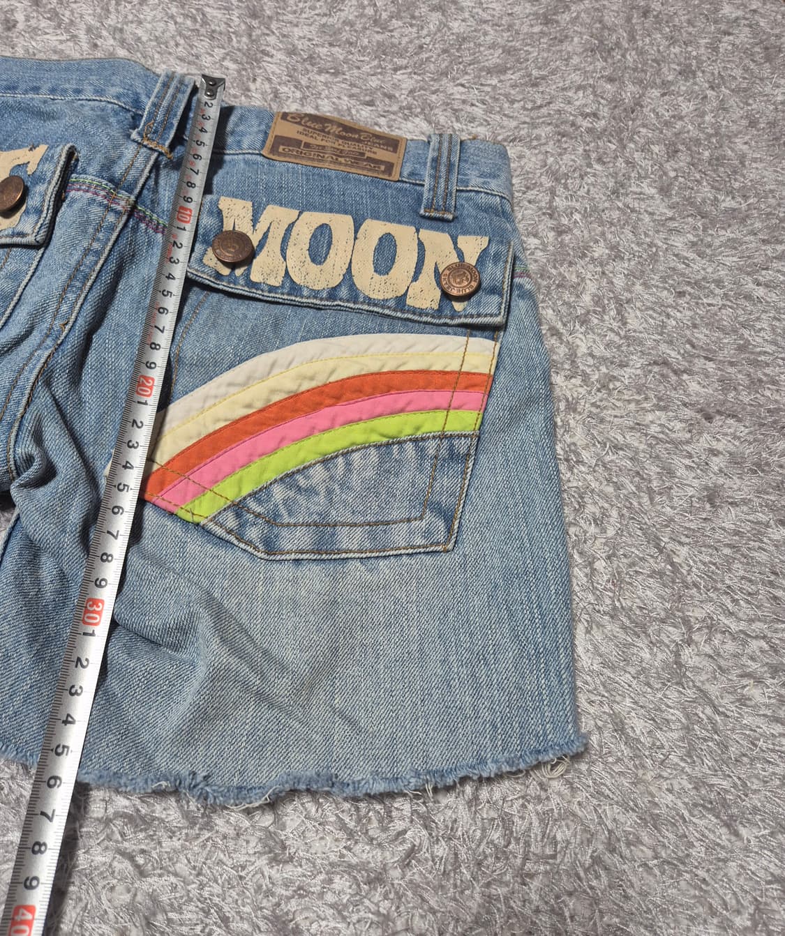 블루문블루데님반바지 청반바지 상품이미지8