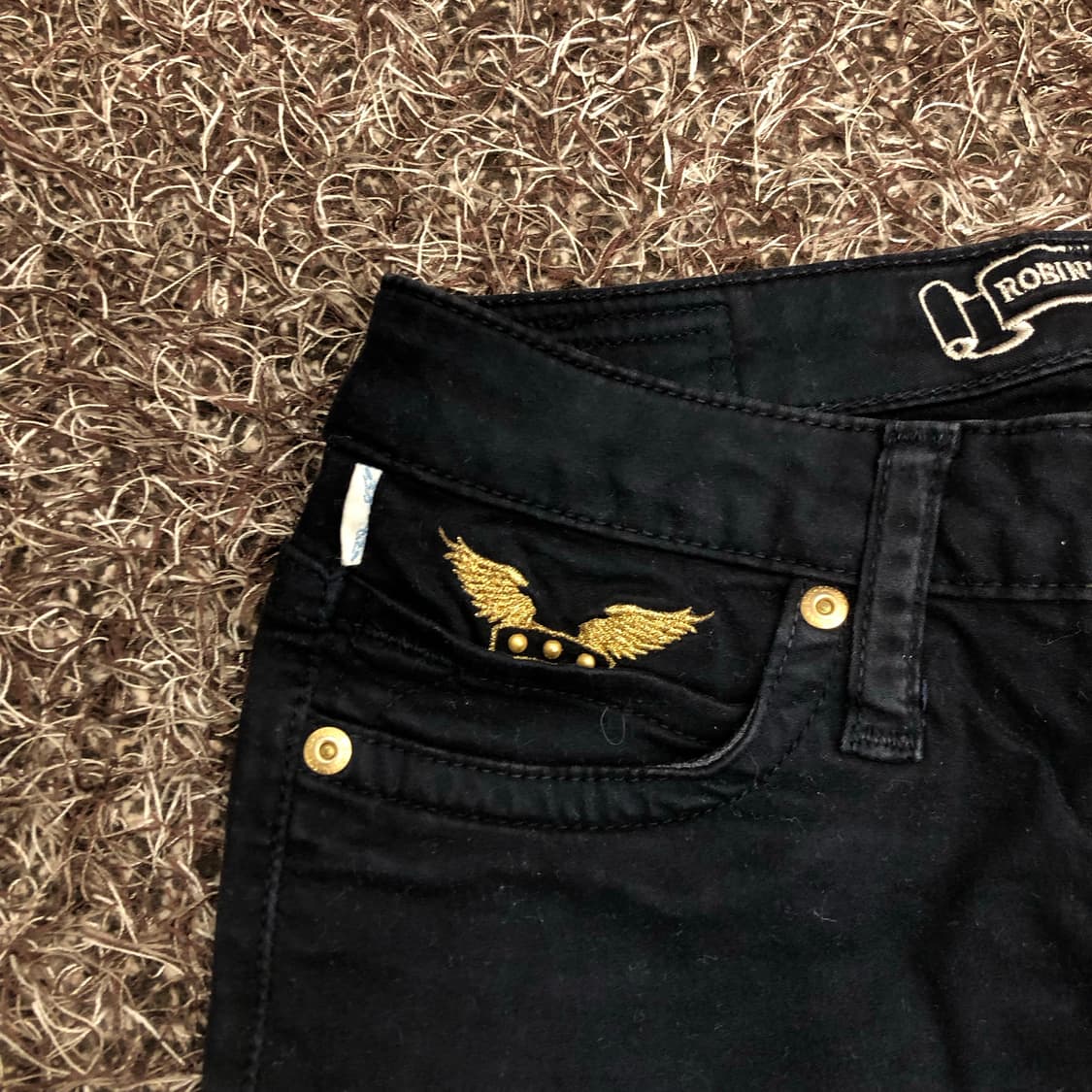 로빈스진 Y2K 스키니진 데님 팬츠 상품이미지4