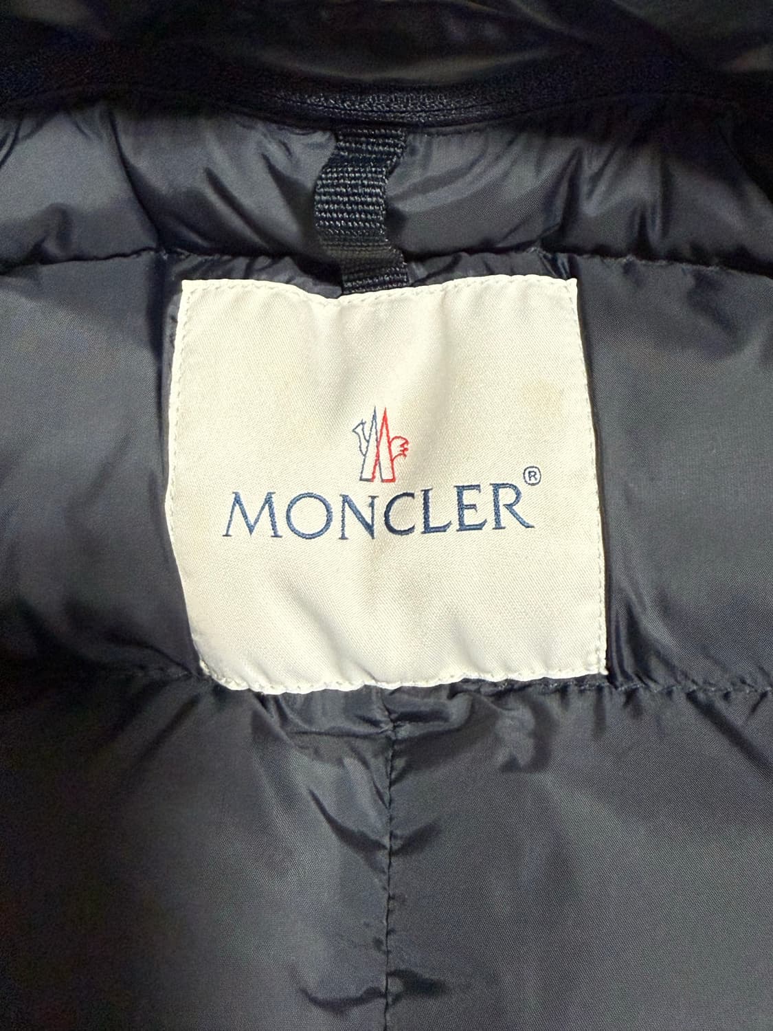 [3] 몽클레르 발리에르 네이비 울 패딩코트 상품이미지5