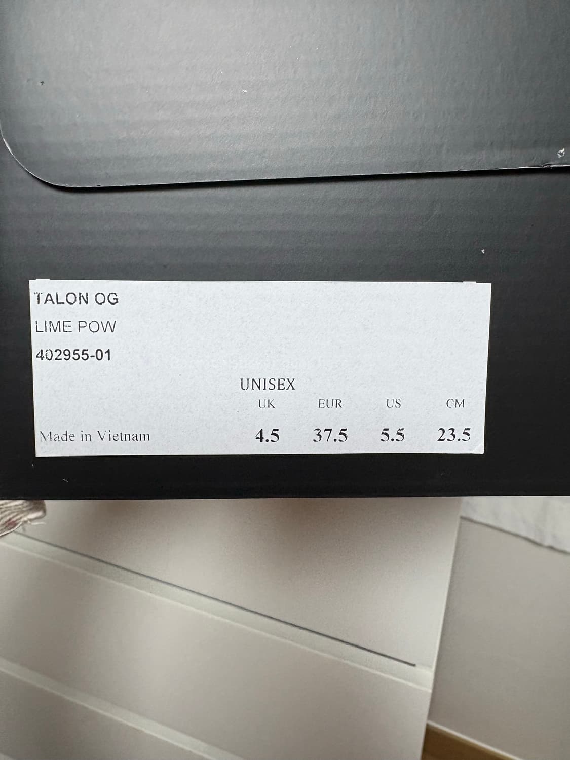 푸마 puma 탈론 라임그린 새제품 상품이미지3