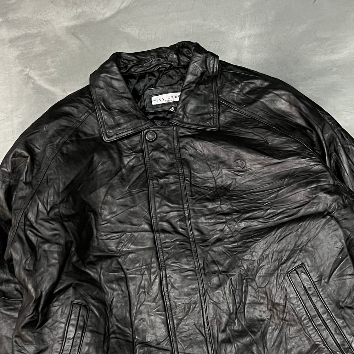  아이비크루 레더 봄버 자켓 y15012 상품이미지3