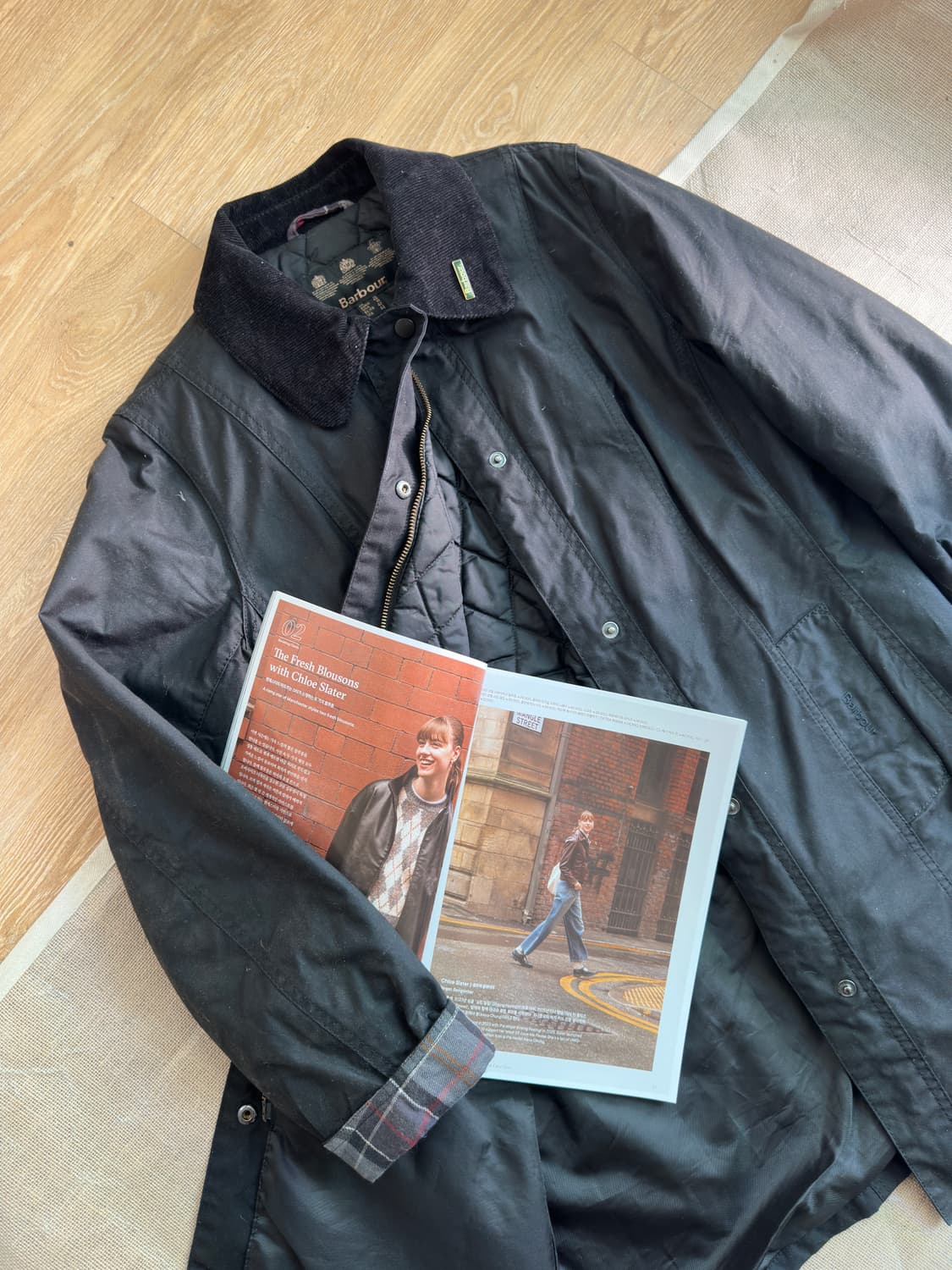 바버 왁스 자켓 상품이미지3