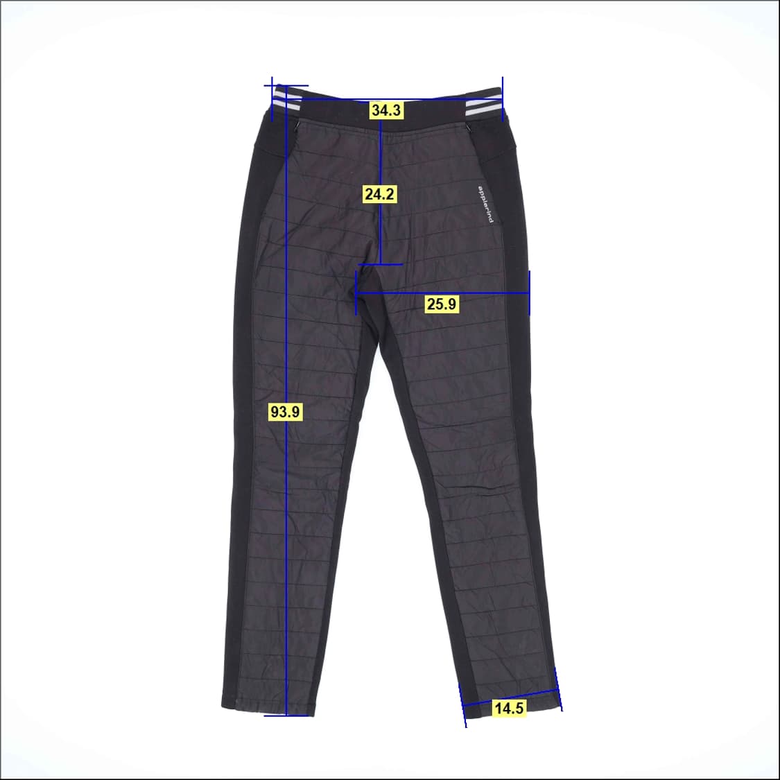 [S] 애플라인드 여성 패딩 기모팬츠 0102H2 상품이미지6