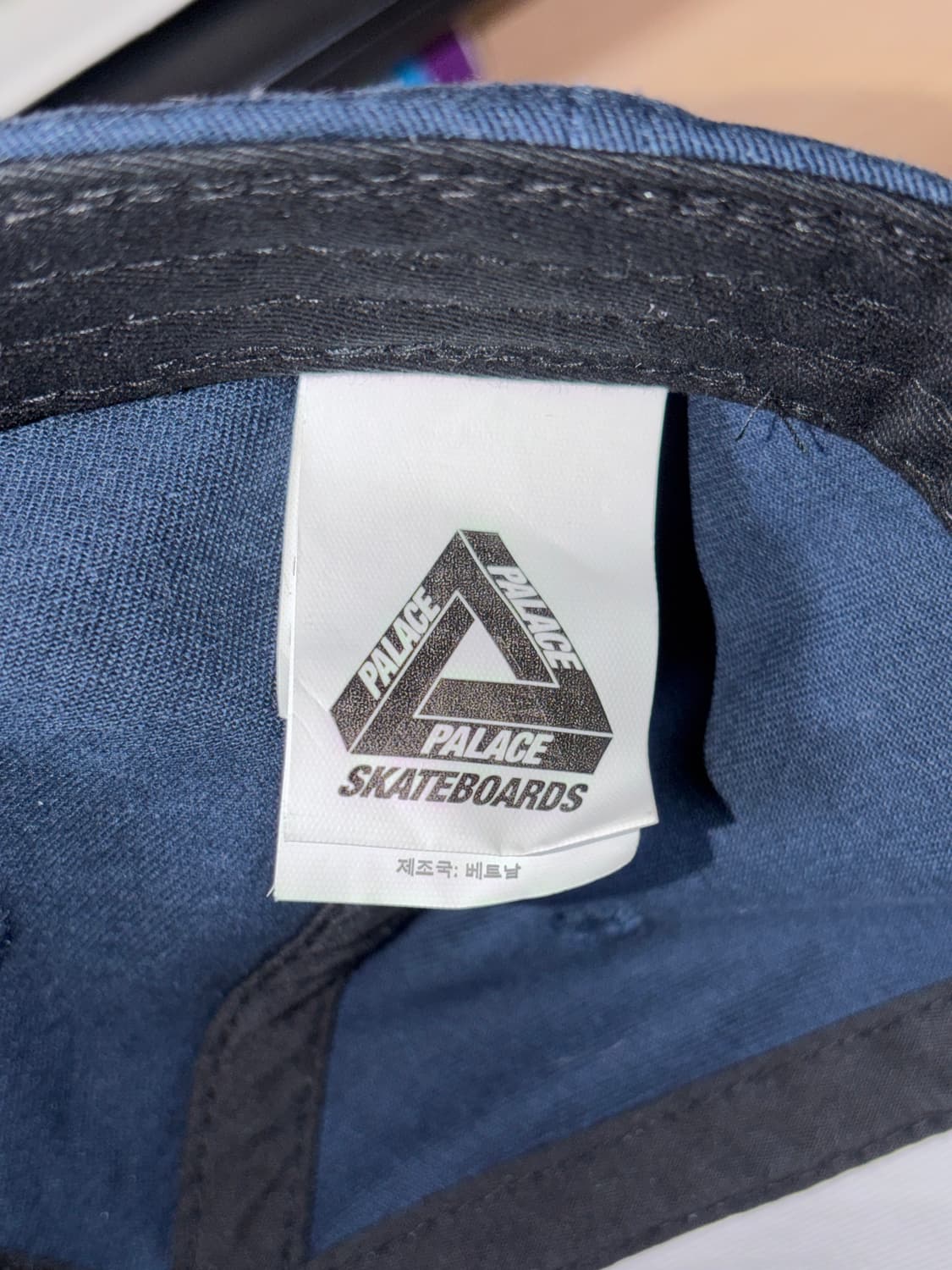 팔라스 P 6-패널 네이비 모자 상품이미지3