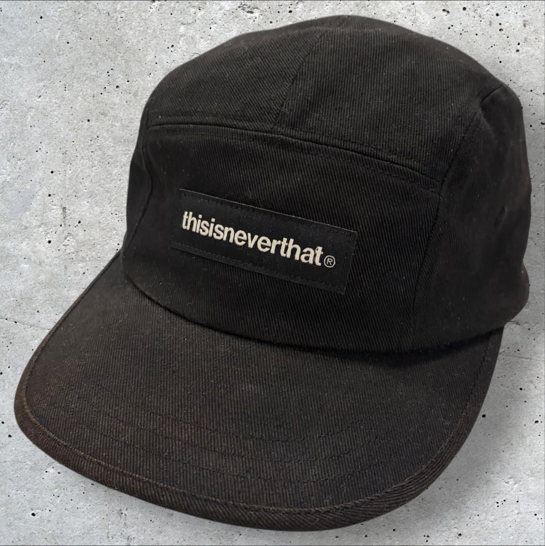 디스이즈네버댓 캠프캡 블랙 모자 상품이미지1