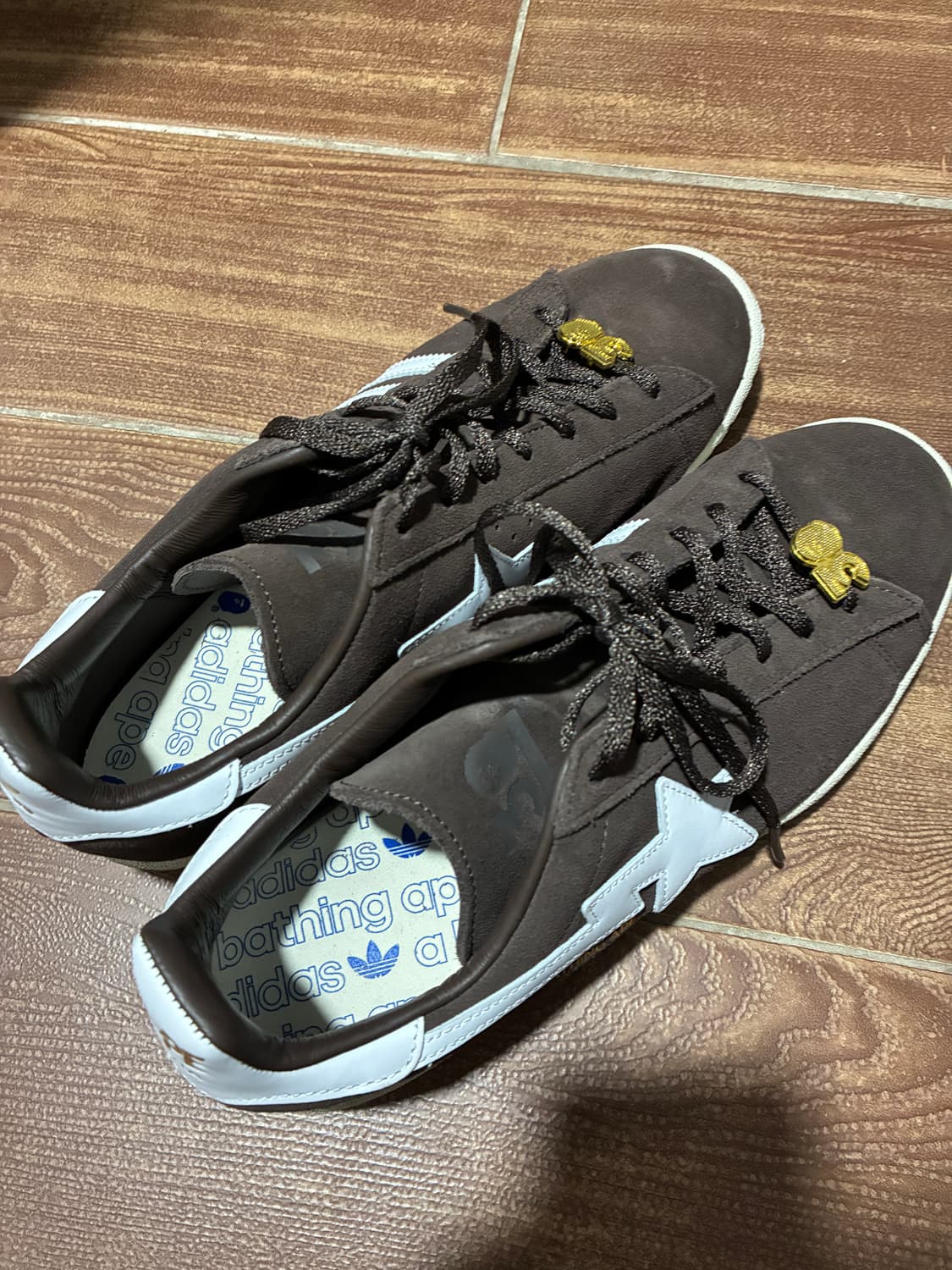 아디다스X베이프 30주년 캠퍼스 브라운 상품이미지1