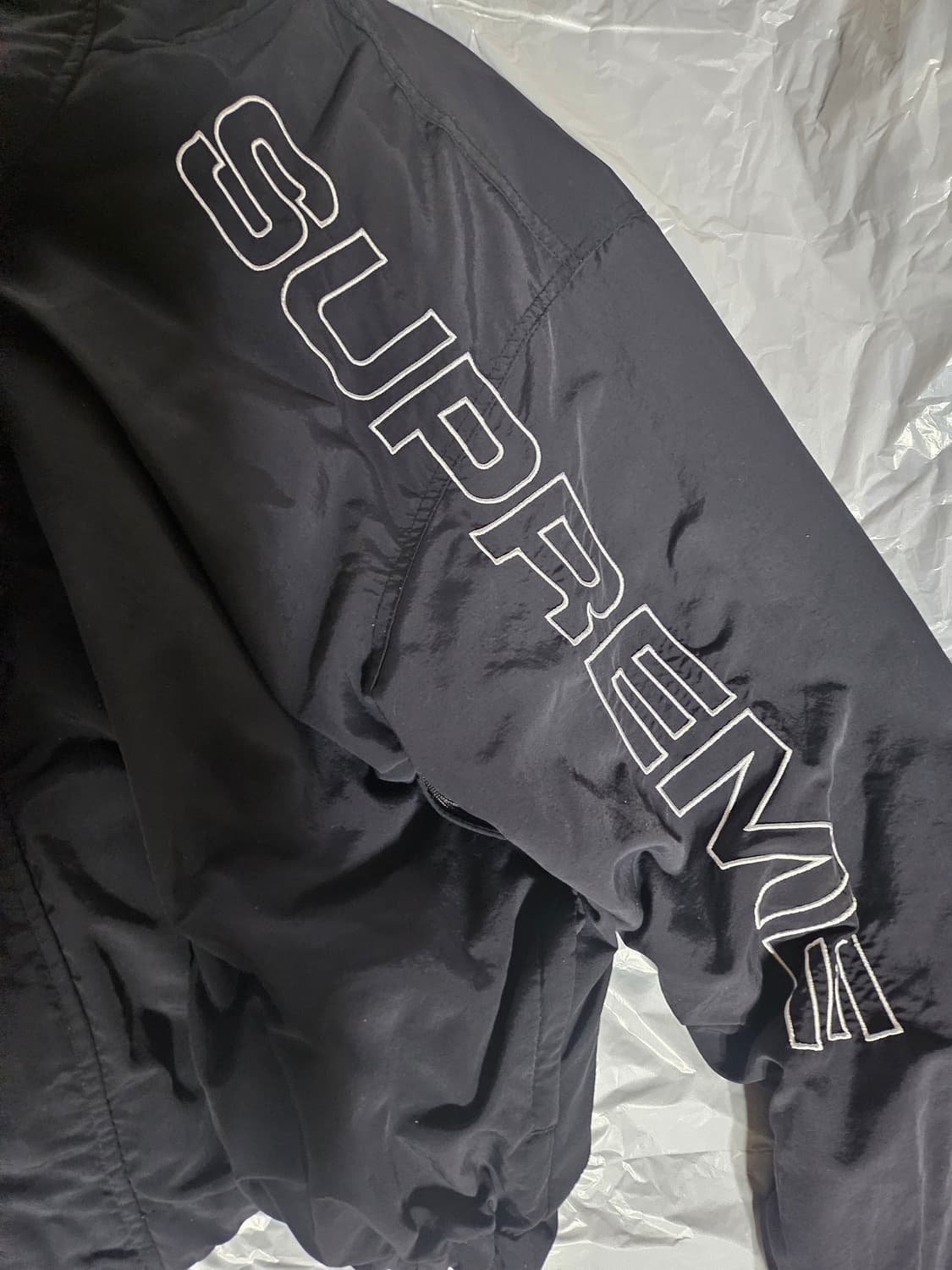 슈프림 스펠아웃 23FW 블랙 M사이즈 상품이미지3