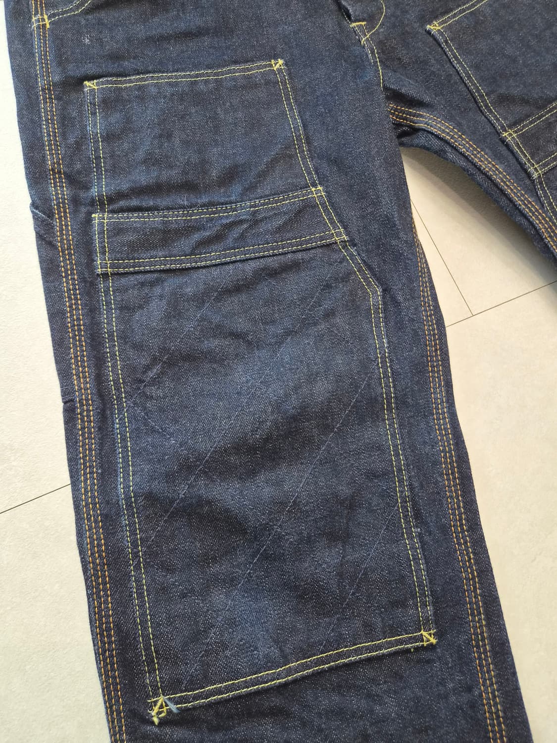 사무라이진 16온스 더블니 데님팬츠 36 상품이미지4