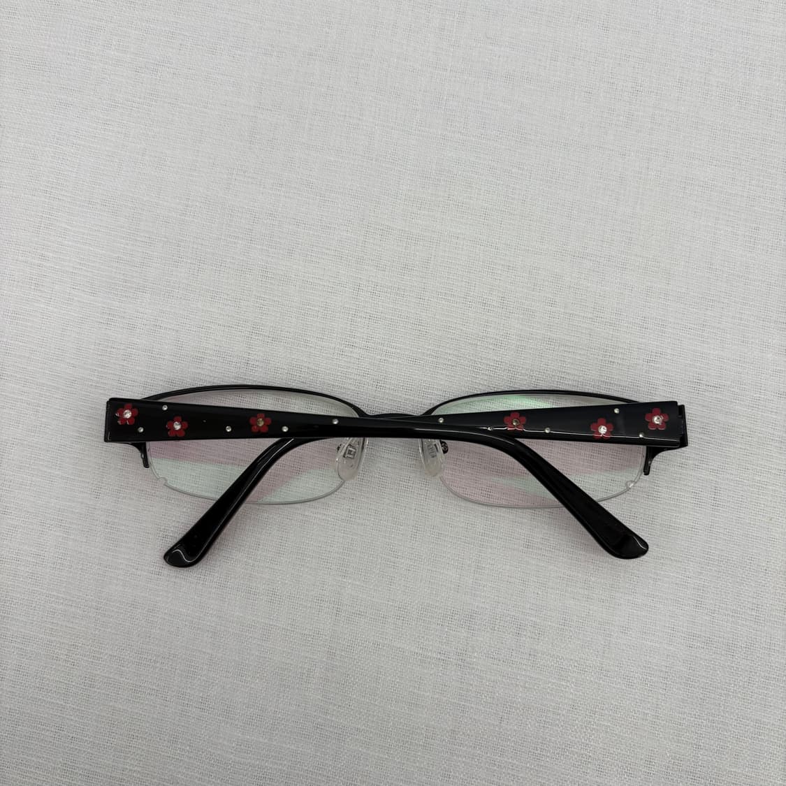 VASTONOM 블랙 플라워패턴 반무테 상품이미지6