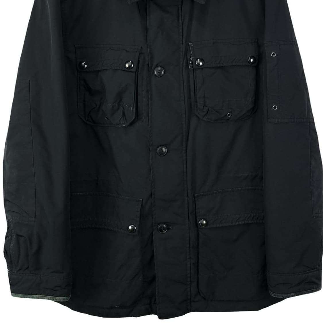 [폴로 랄프로렌] 90'S 빈티지 나일론 바버 자켓 블랙 M18293 상품이미지5